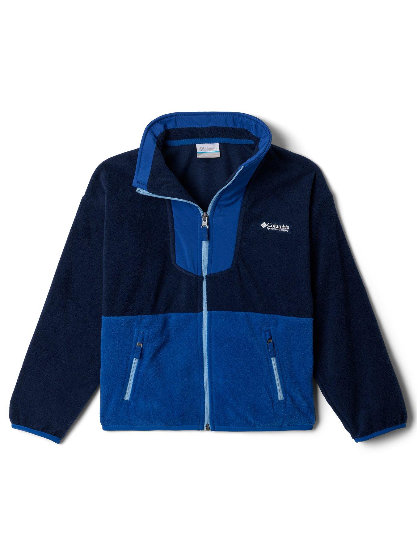 Image of Columbia Kids Unisex Sequoia Grove Full Zip Fleece - Navy