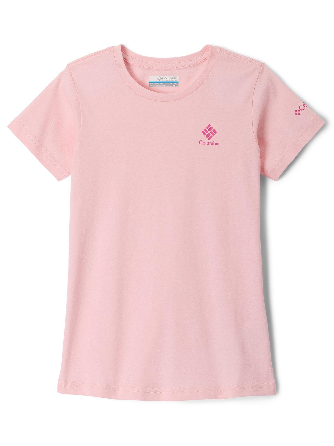 undefined Girls Mission Lake Short Sleeve Graphic T-Shirt - Pink