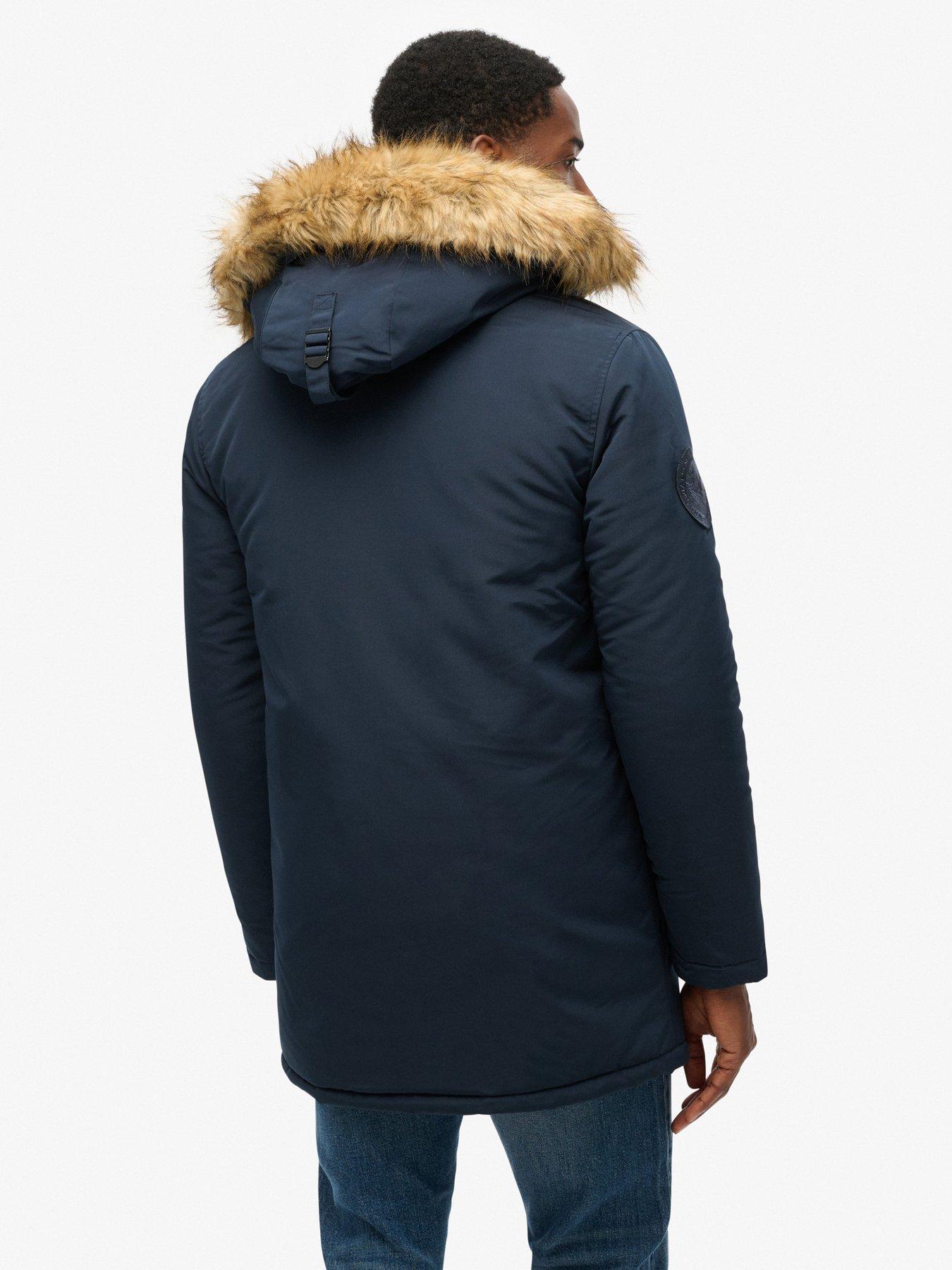 superdry-everest-faux-fur-parka-jacket-navystillFront