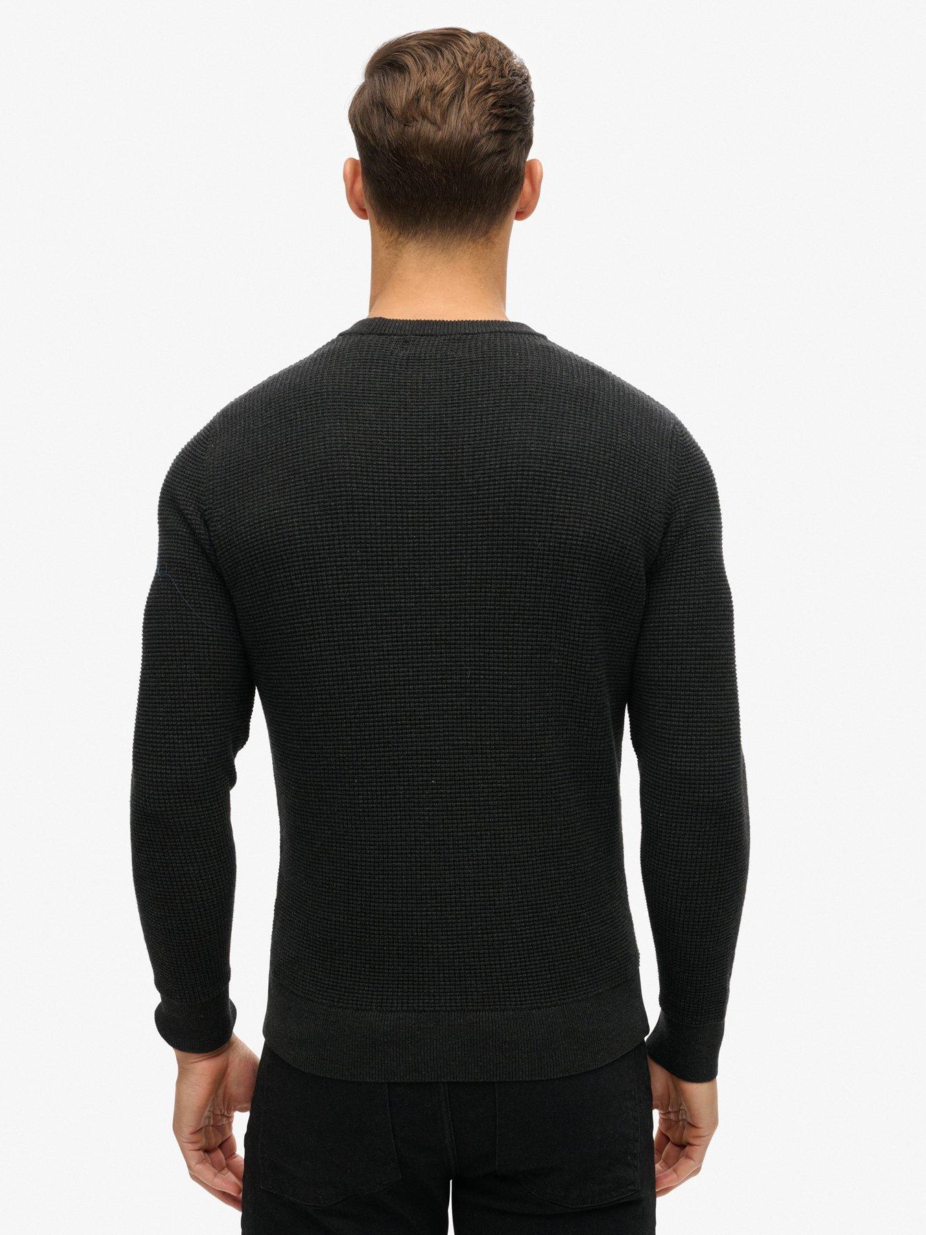 superdry-textured-crew-knitted-jumper-blackstillFront