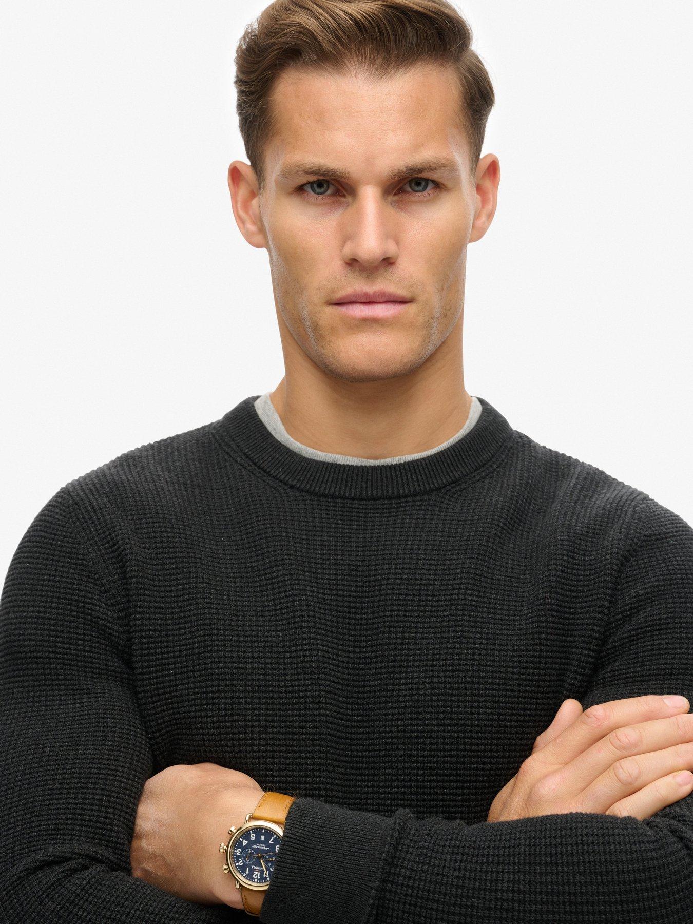 superdry-textured-crew-knitted-jumper-blackoutfit