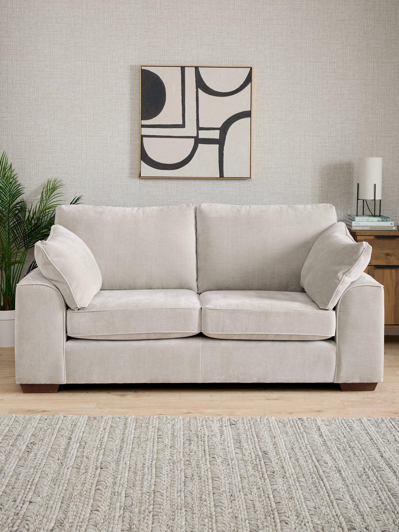 very-home-ascot-3-seater-fabric-sofa