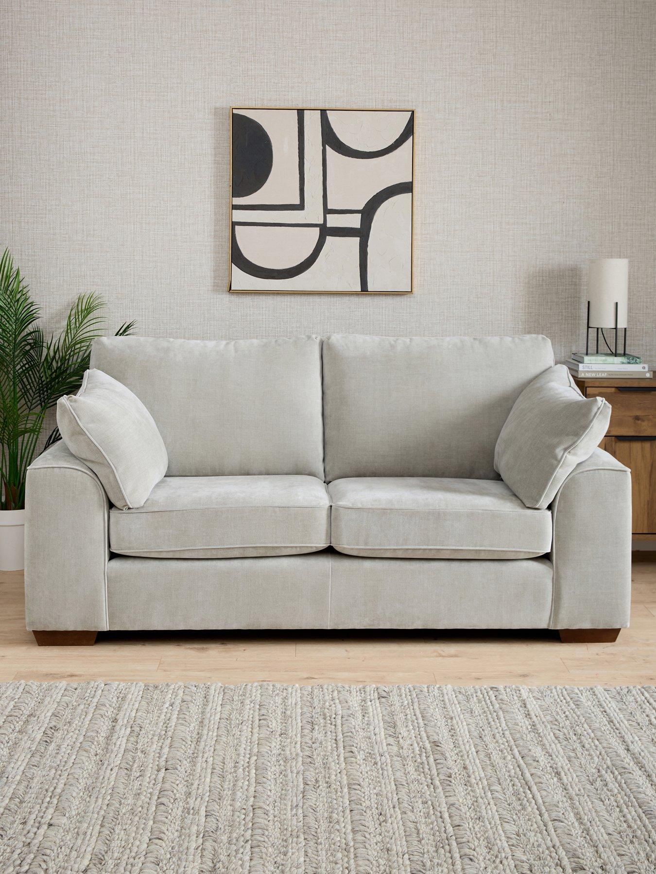 Very Home Ascot 3 Seater Fabric Sofa - Made to order in the UK