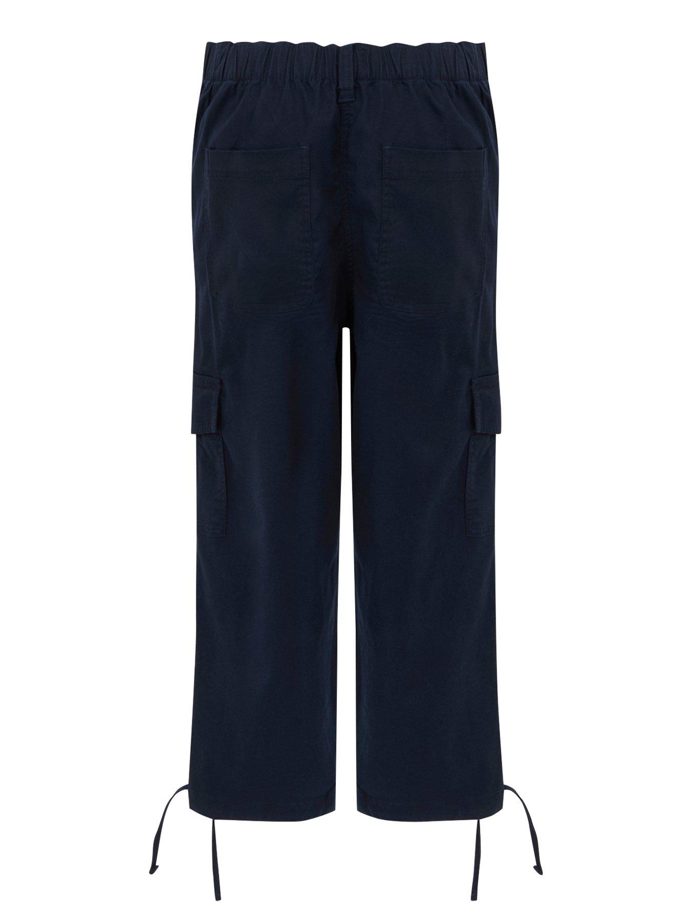 Image 5 of 6 of Regatta Womens Shorebella&nbsp;Cargo Capri Trousers- Navy