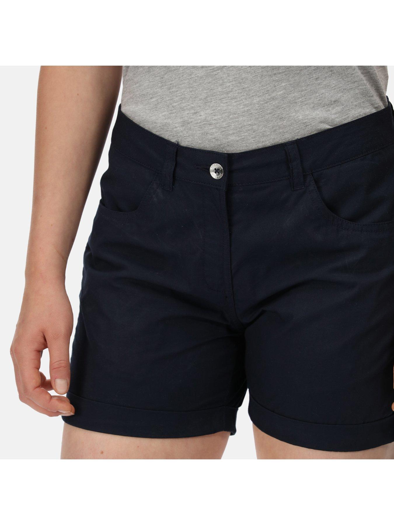 Image 4 of 6 of Regatta Womens Pemma Shorts- Navy