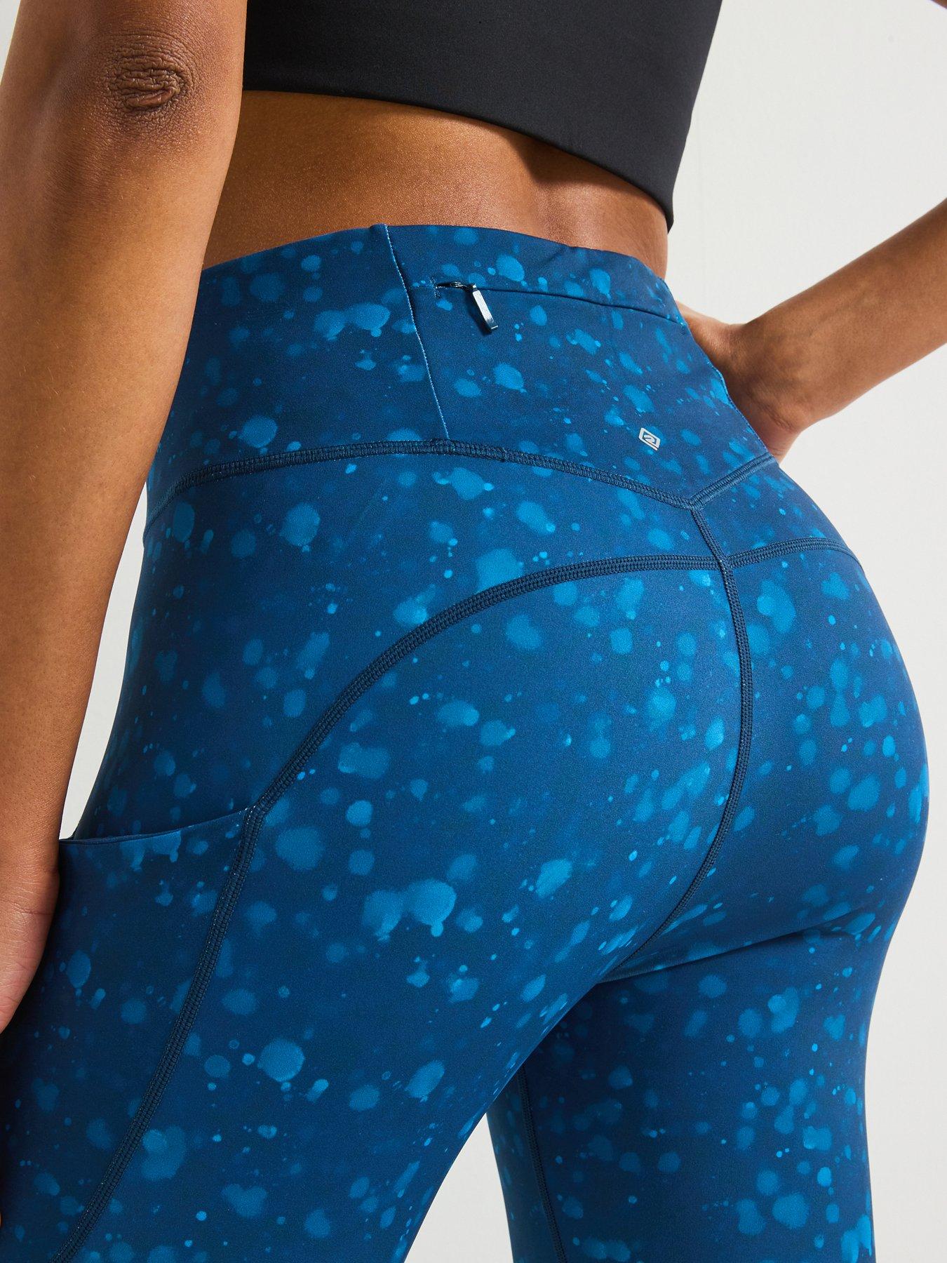 Image 2 of 6 of Ronhill Womens Running Tech Crop Tight - Blue