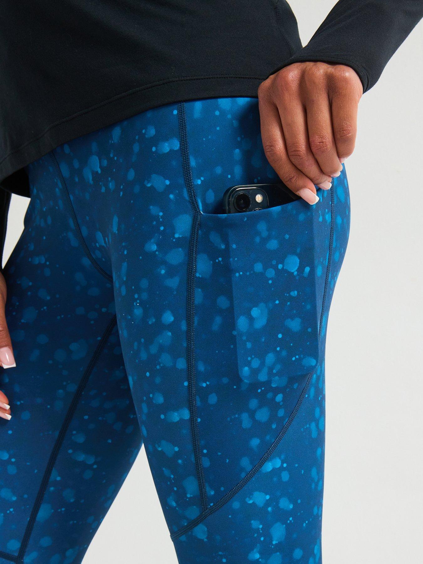 Image 5 of 6 of Ronhill Womens Running Tech Crop Tight - Blue