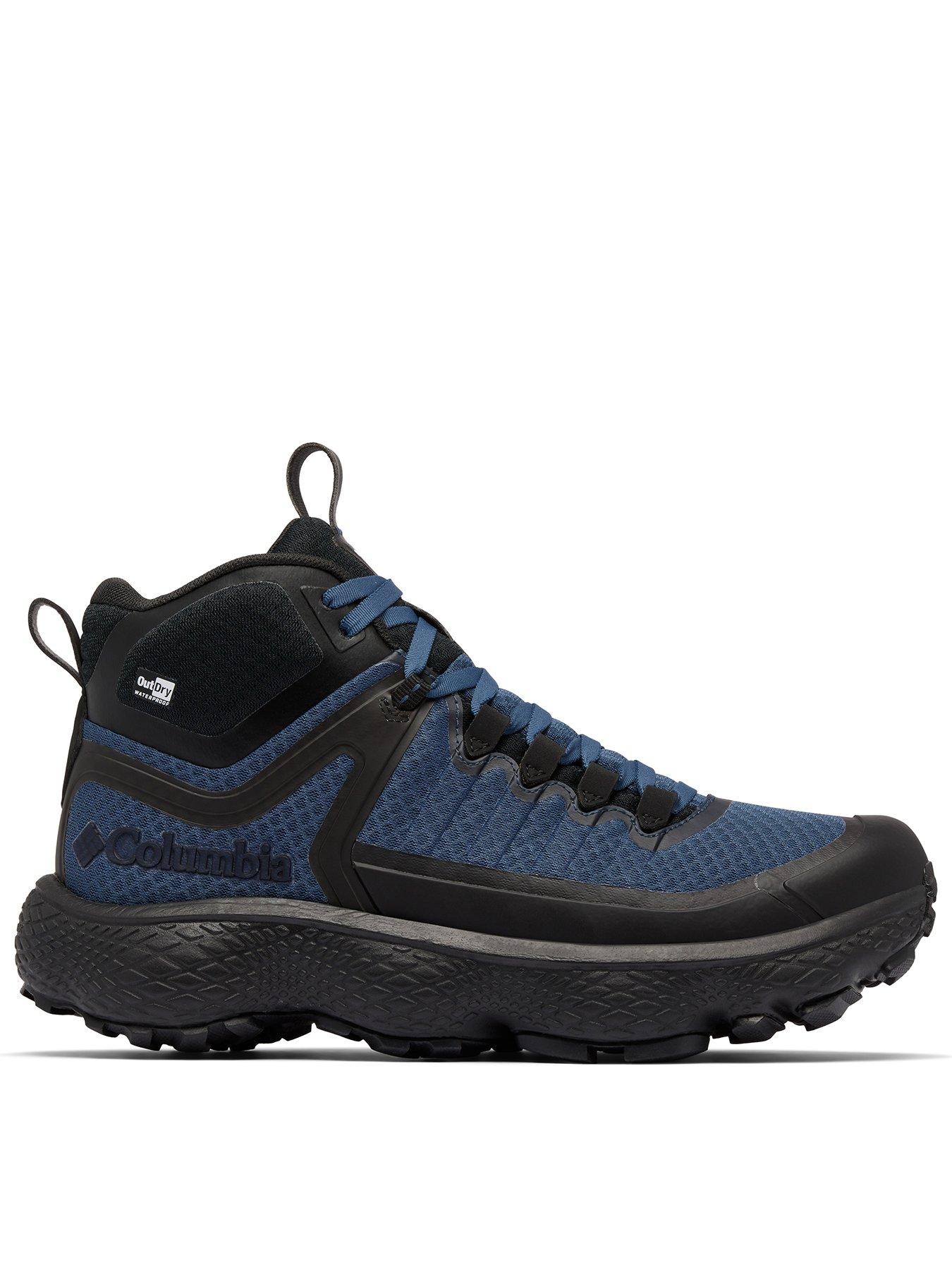 Image 1 of 7 of Columbia Men's Escape Thrive Titanium Mid Outdry Hiking Boots - Navy