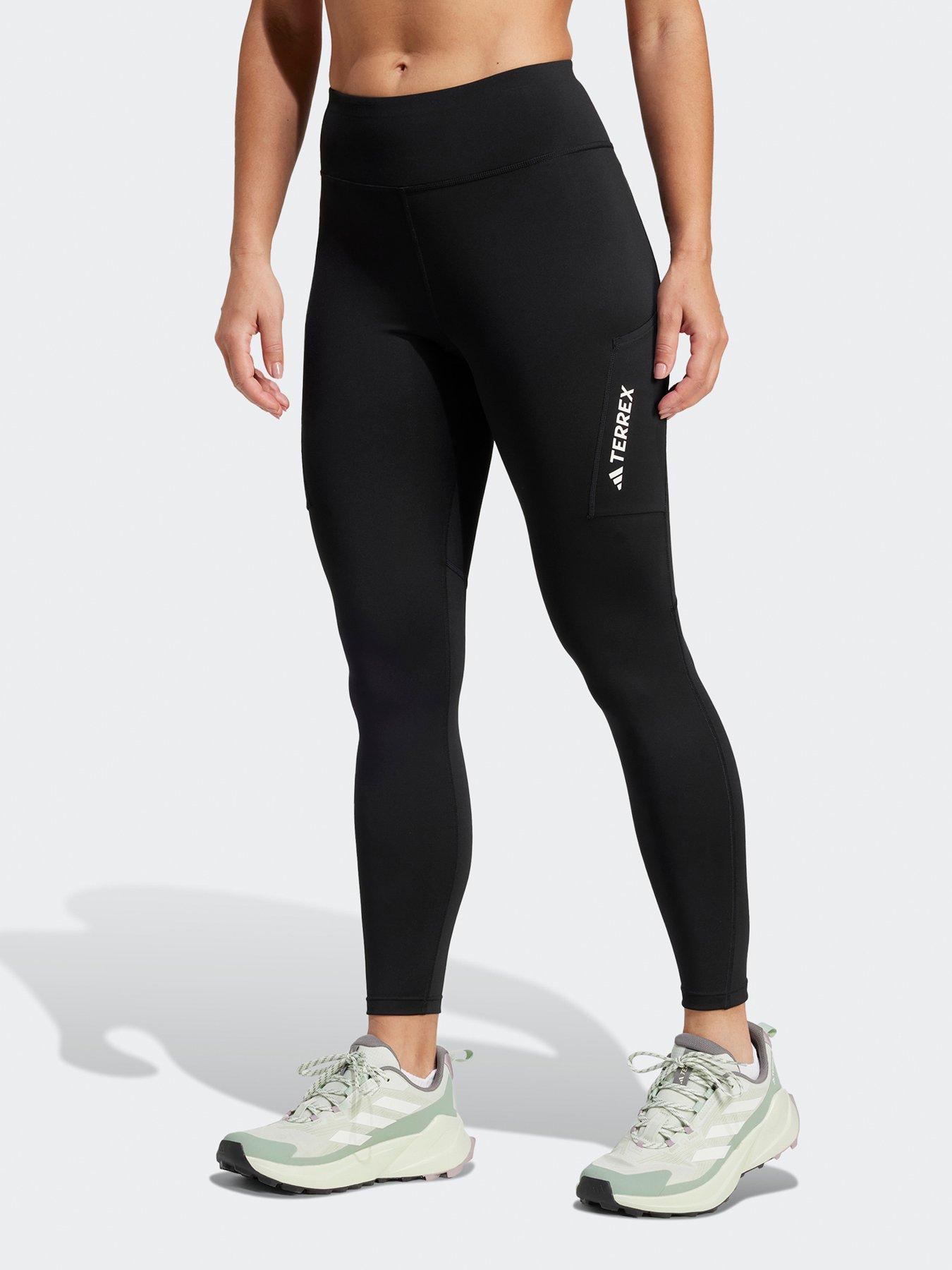 Image of adidas Terrex Women's Mountain Leggings- Black