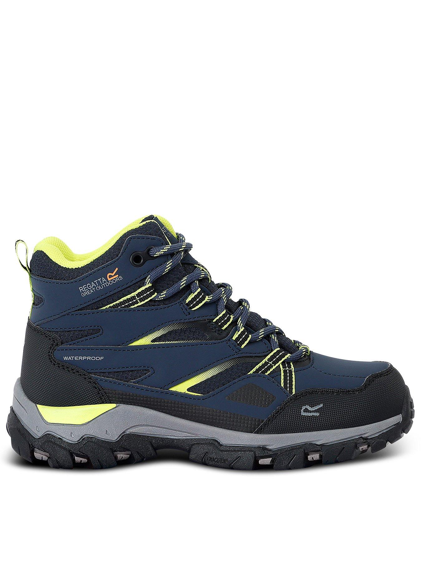 Image 1 of 7 of Regatta Kids Holcombe Junior Waterproof Walking Boot -navy