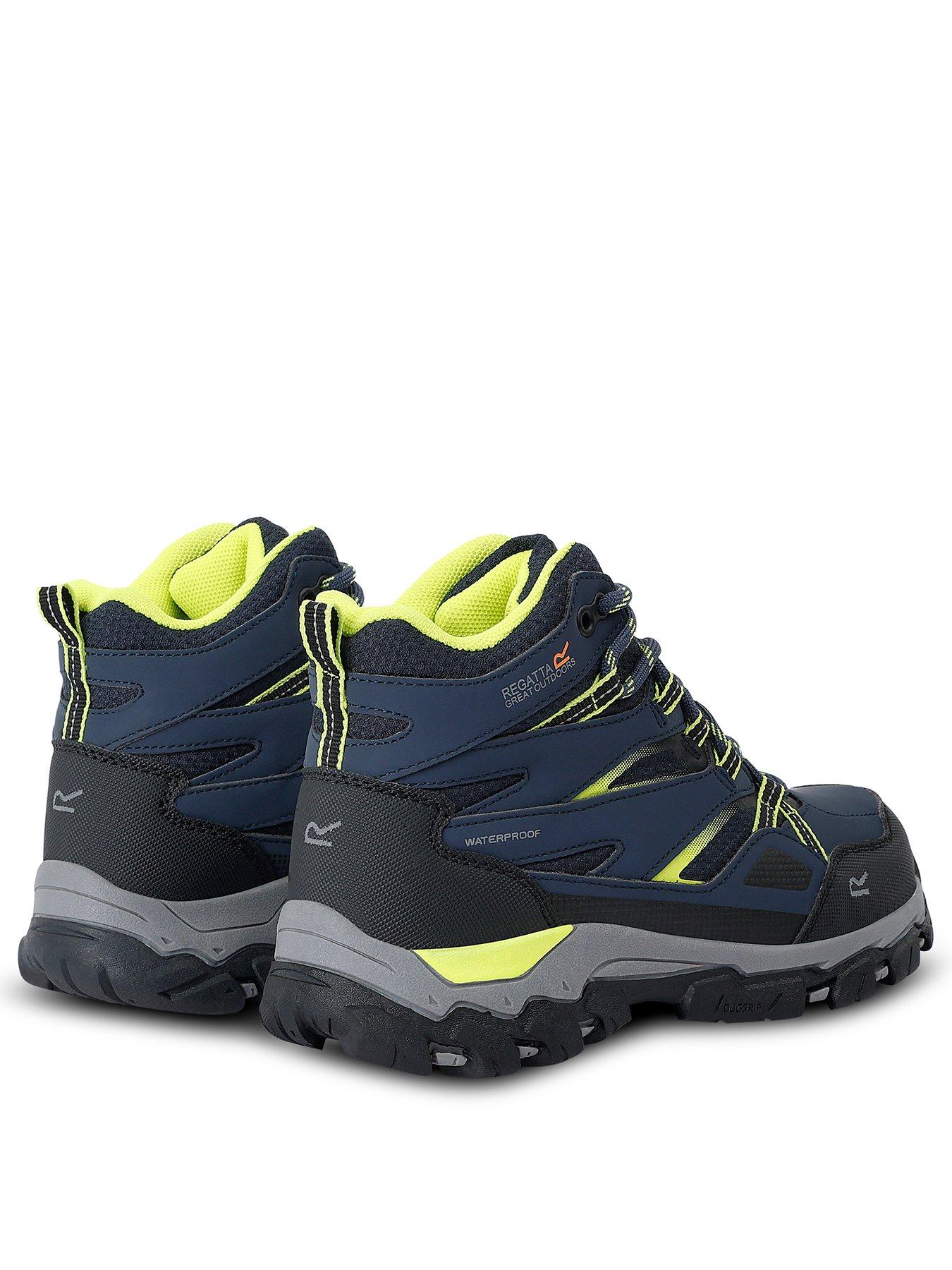 Image 2 of 7 of Regatta Kids Holcombe Junior Waterproof Walking Boot -navy