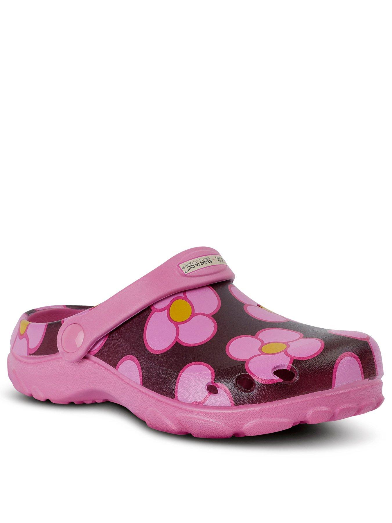 Image 3 of 7 of Regatta Kids Orla Junior Clogs - Pink Floral