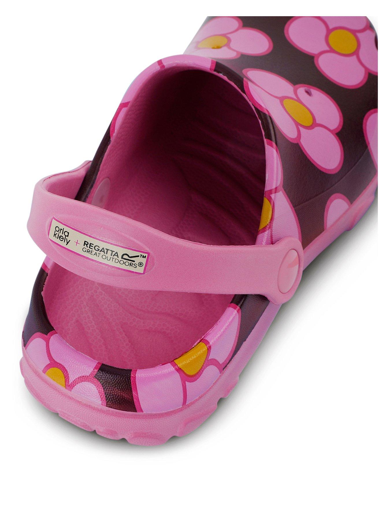 Image 5 of 7 of Regatta Kids Orla Junior Clogs - Pink Floral