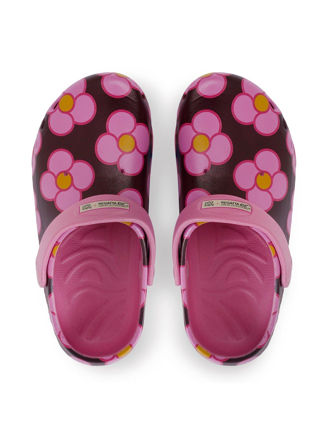 Image 7 of 7 of Regatta Kids Orla Junior Clogs - Pink Floral