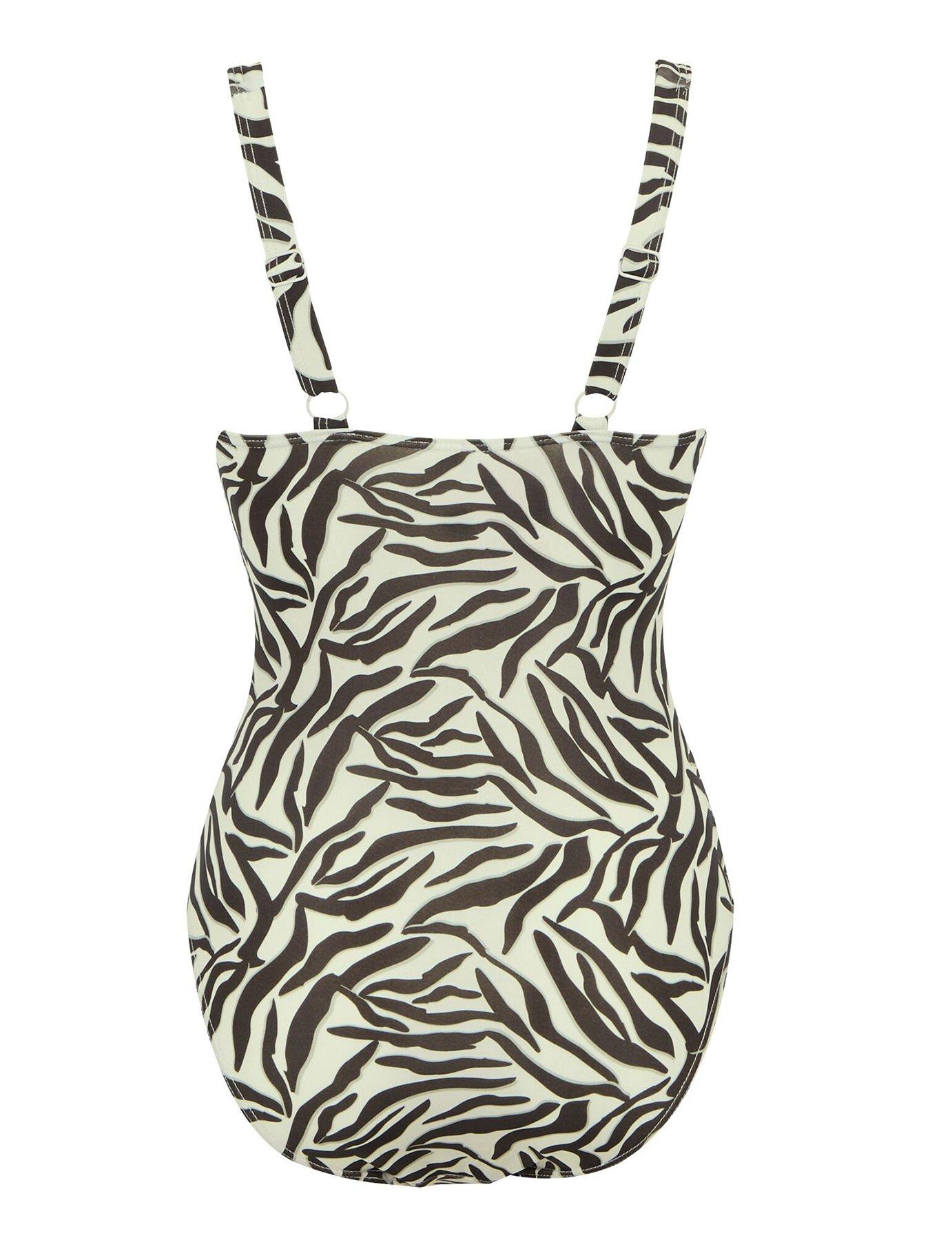 Image 6 of 6 of Regatta Womens Sakari Swimming Costume - Grey