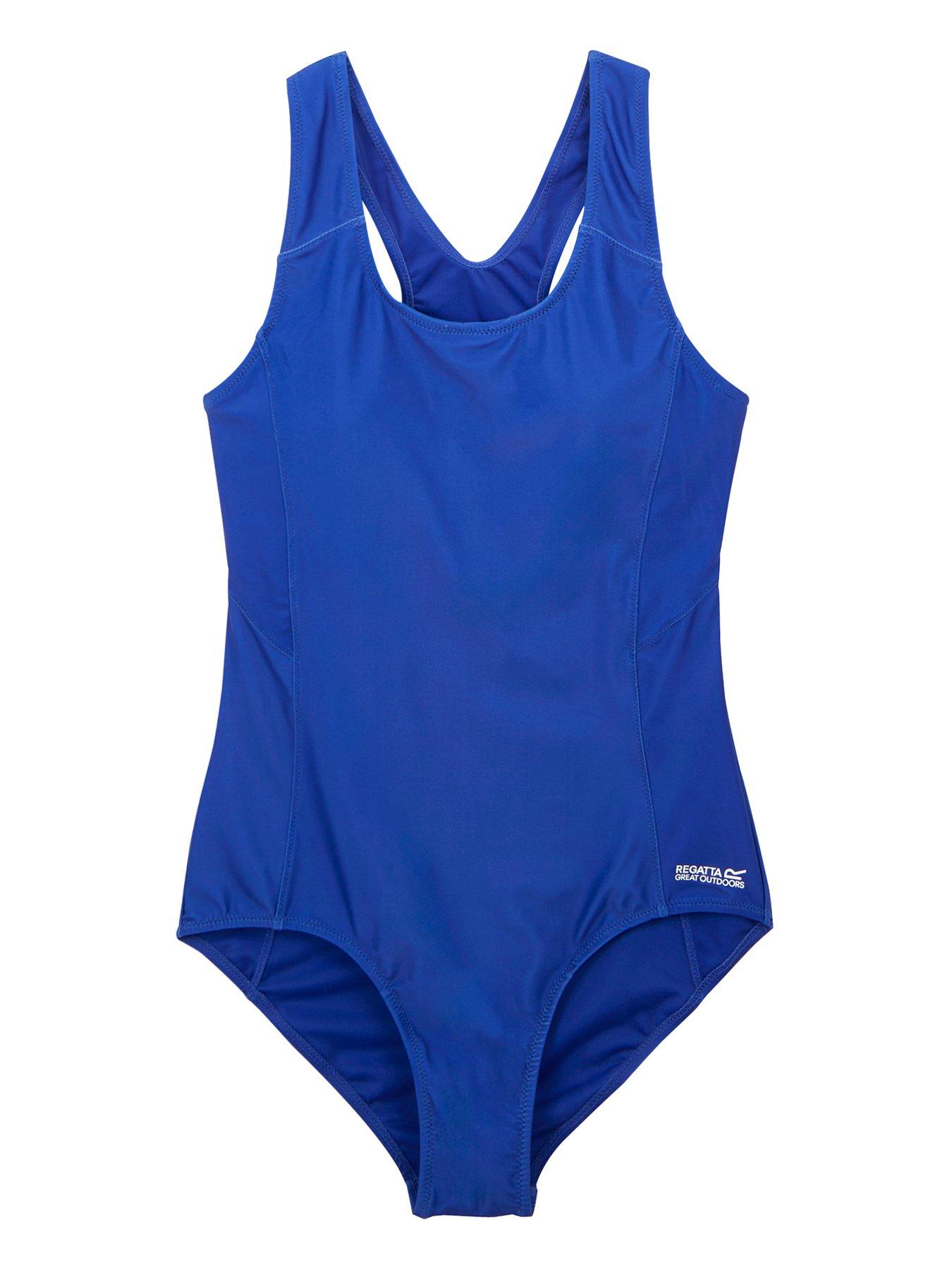 Image 5 of 7 of Regatta Womens Active Swimsuit II Swimming Costume- Blue
