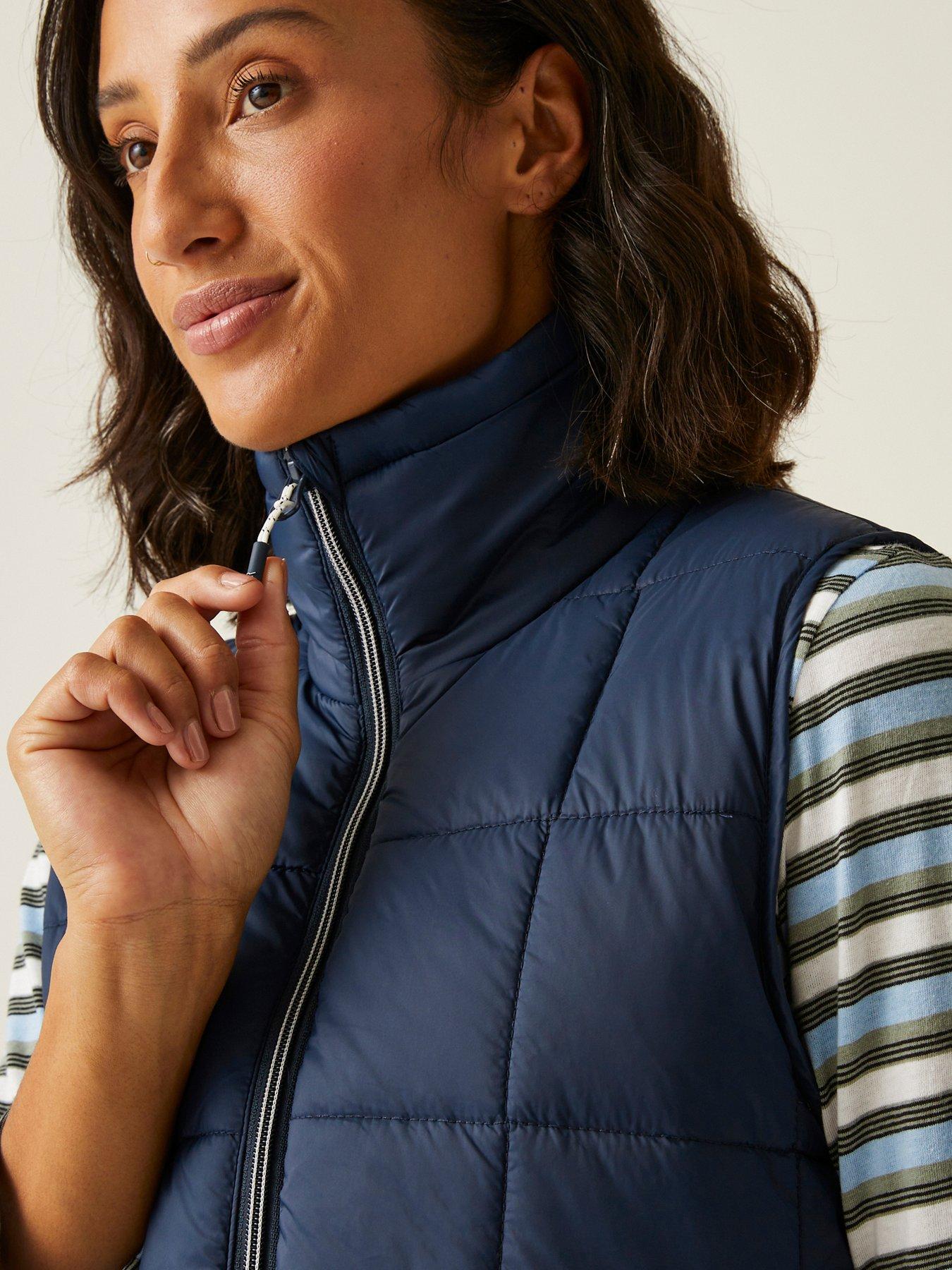 Image 6 of 6 of Regatta Womens Courcelle Ii Baffled Gilet - Navy