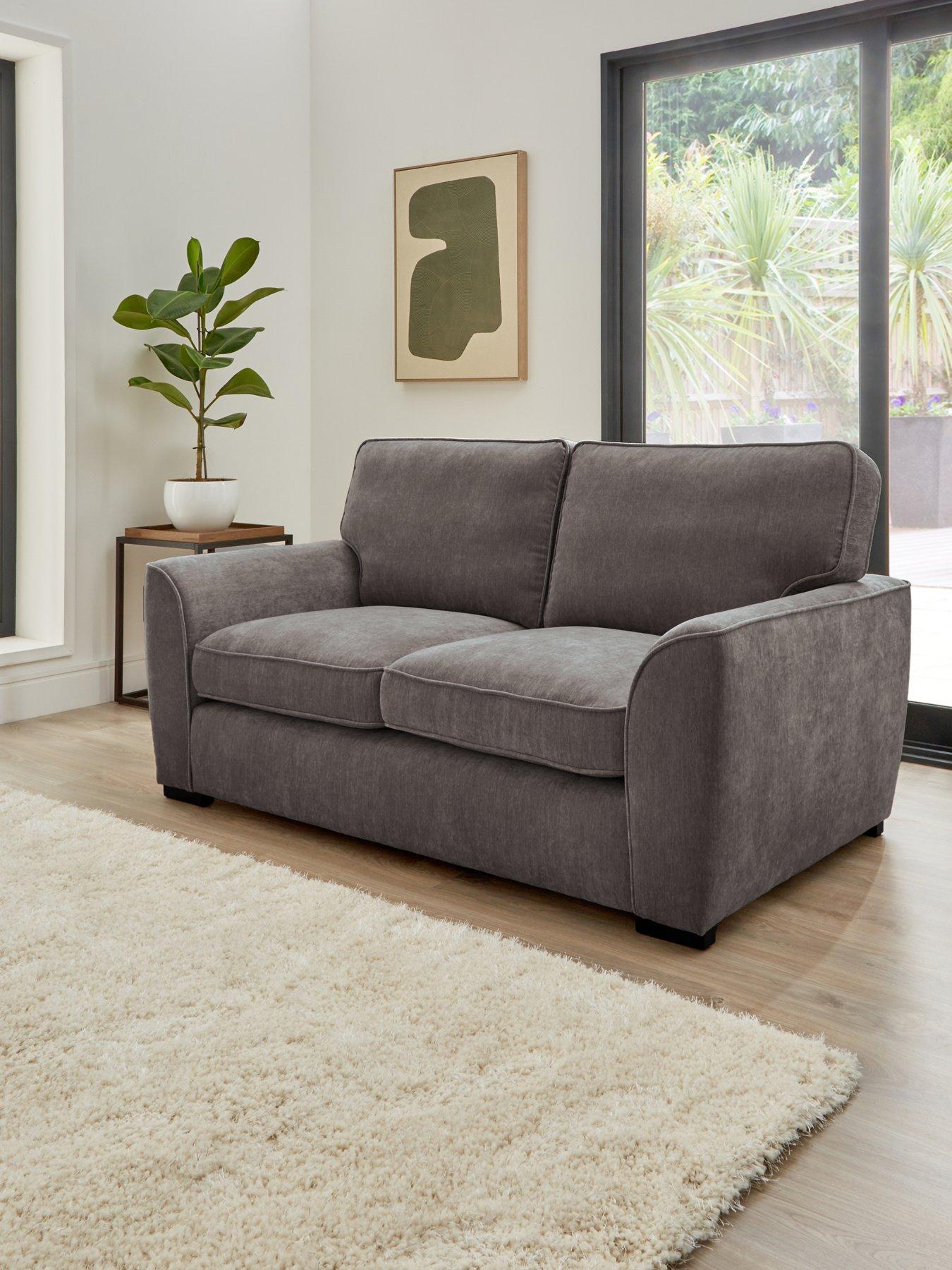 Very Home Harlow 2 Seater Standard Back Fabric Sofa - FSC® Certified