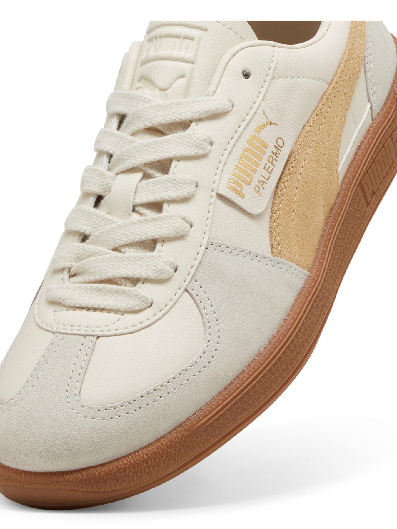 Image 4 of 7 of Puma Unisex Palermo Leather Trainers - Grey