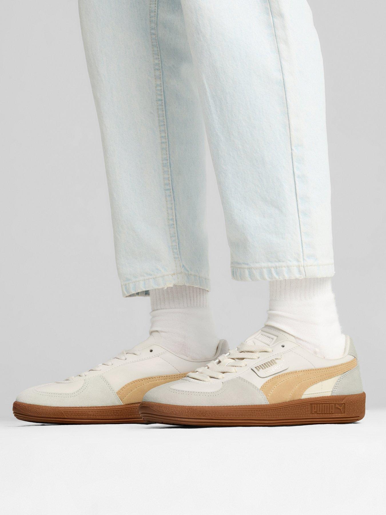Image 7 of 7 of Puma Unisex Palermo Leather Trainers - Grey