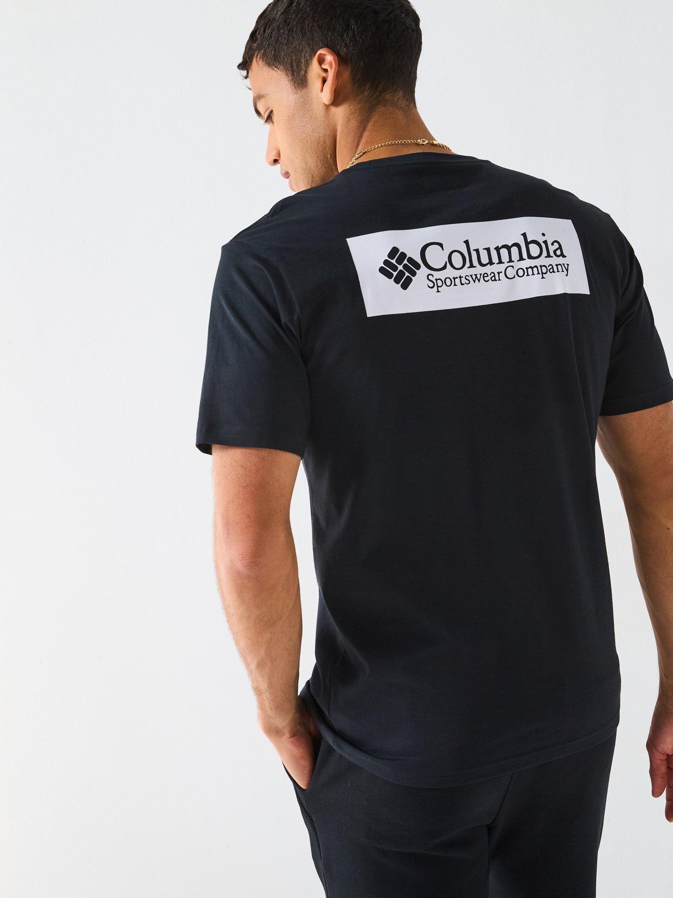 Image 1 of 6 of Columbia Men's North Cascades Short Sleeve T-Shirt - Black