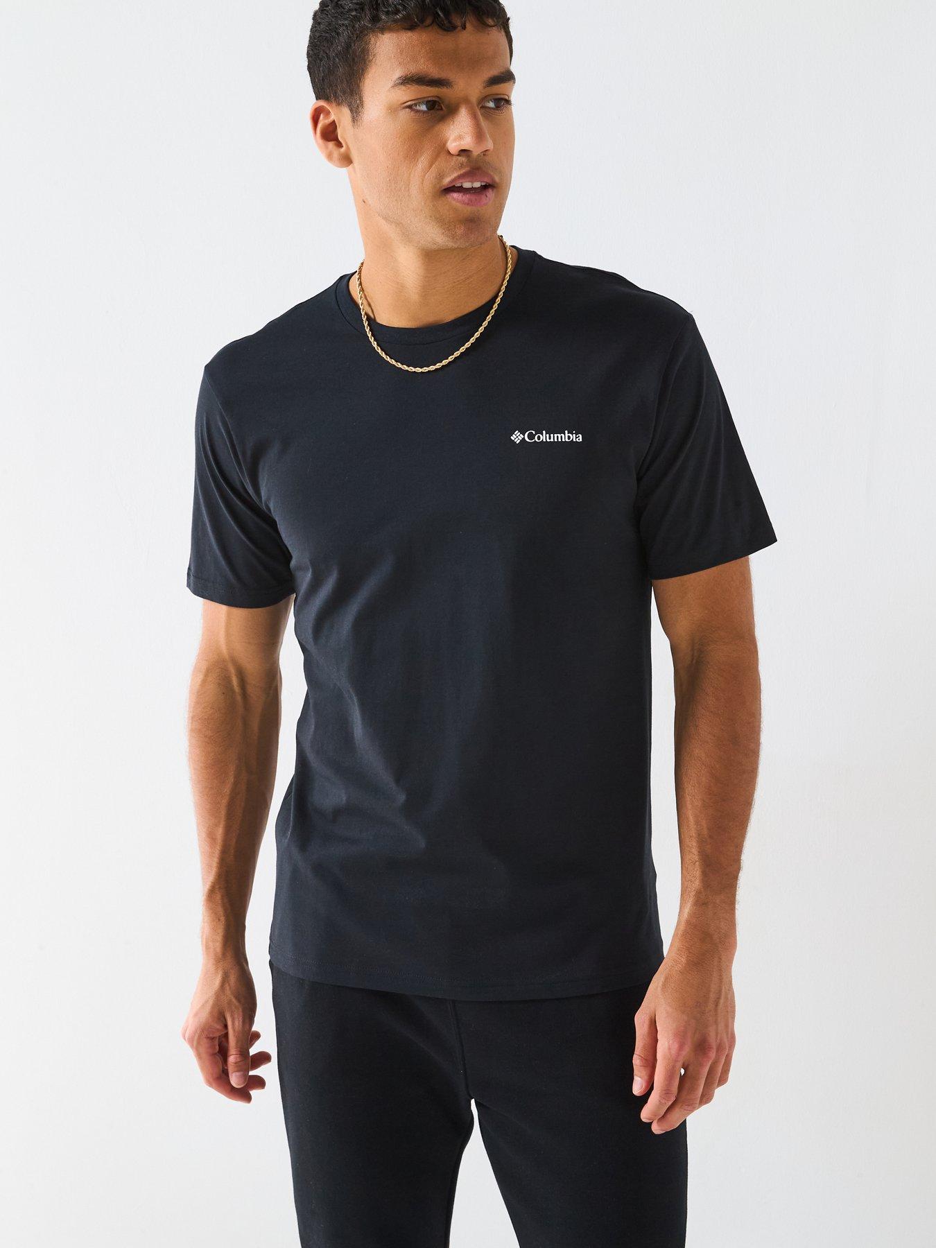 Image 2 of 6 of Columbia Men's North Cascades Short Sleeve T-Shirt - Black