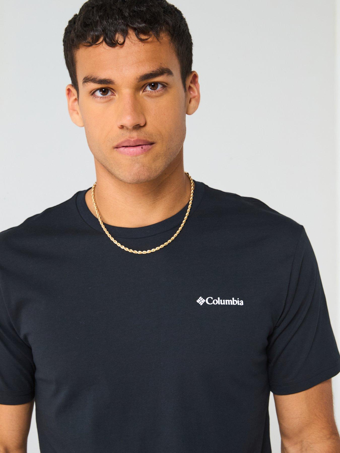 Image 6 of 6 of Columbia Men's North Cascades Short Sleeve T-Shirt - Black