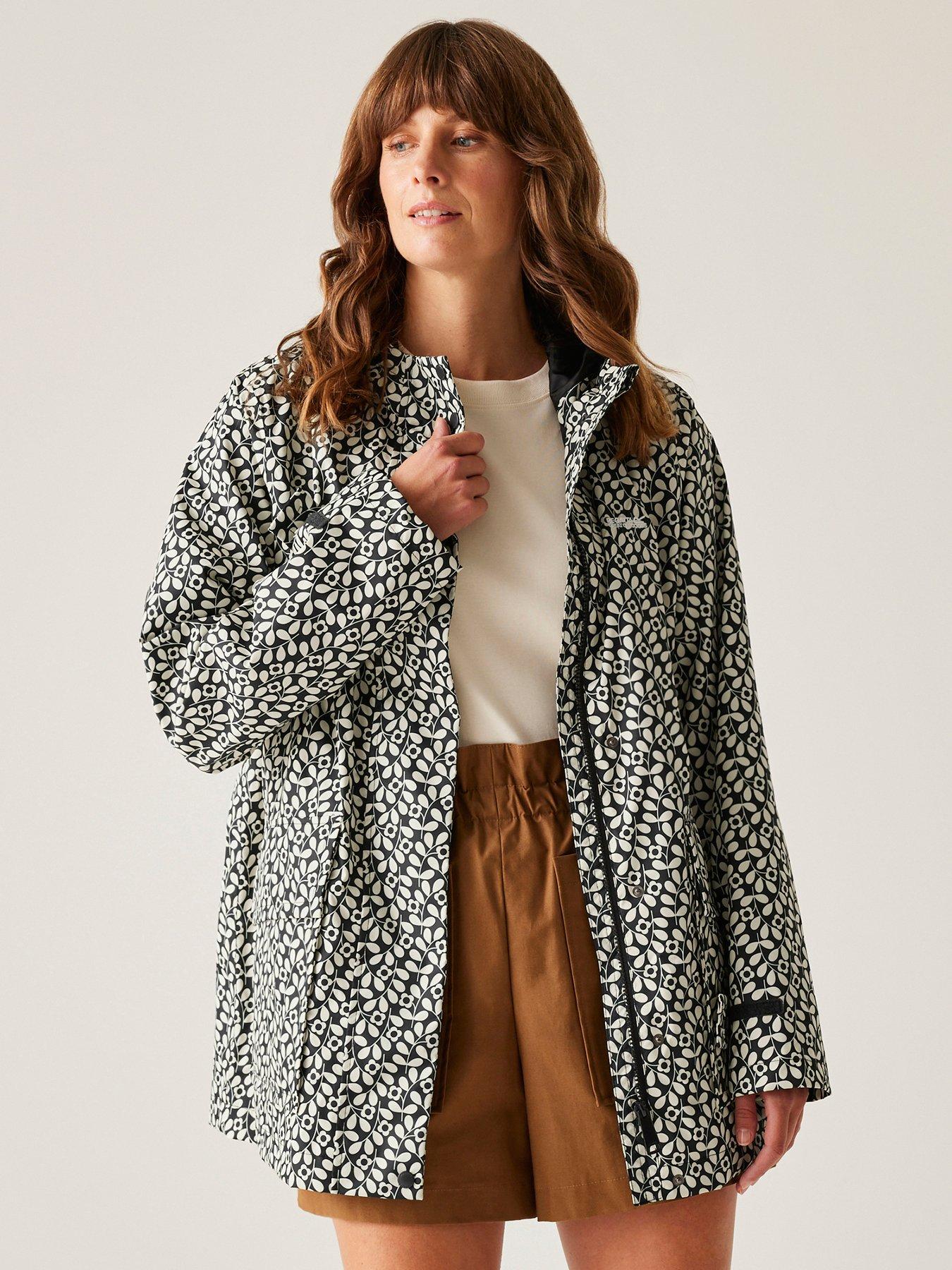 Regatta Womens Orla Swing III Waterproof Shell Jacket- Black