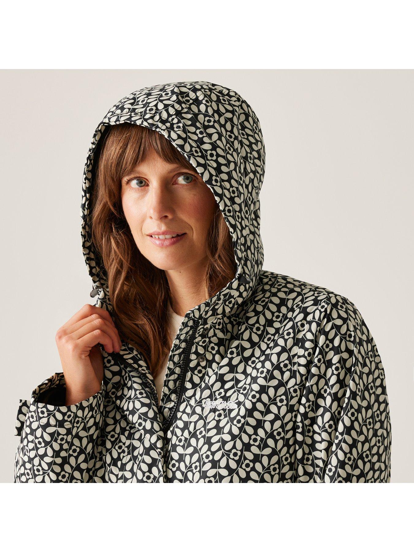 Image 6 of 6 of Regatta Womens Orla Swing III Waterproof Shell Jacket- Black