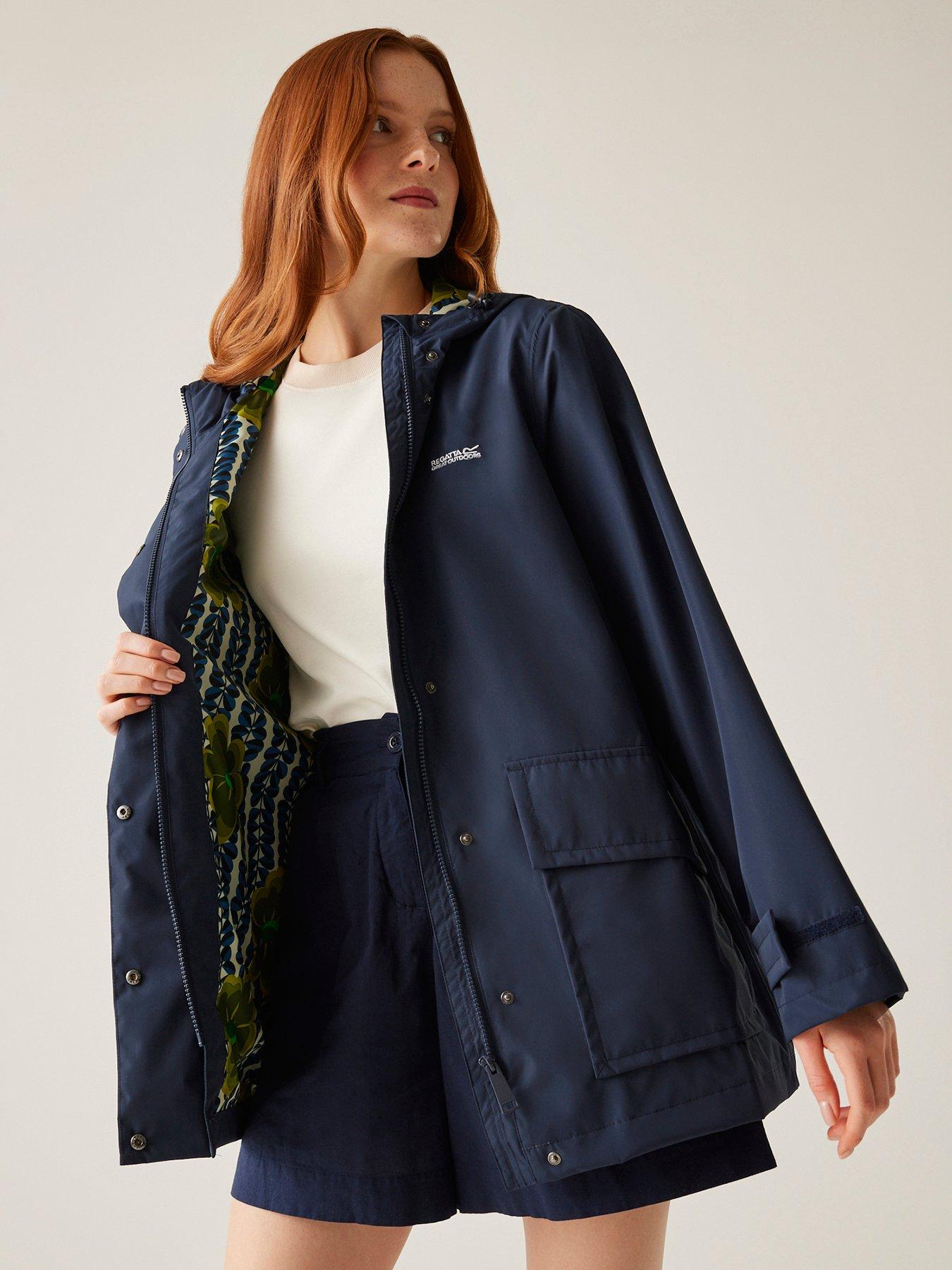Regatta Womens Orla Swing Iii Waterproof Shell Jacket- Navy