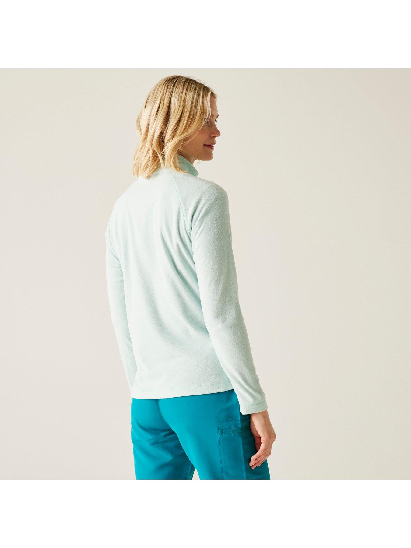 Image 2 of 6 of Regatta Womens Montes Half Zip Fleece- Green