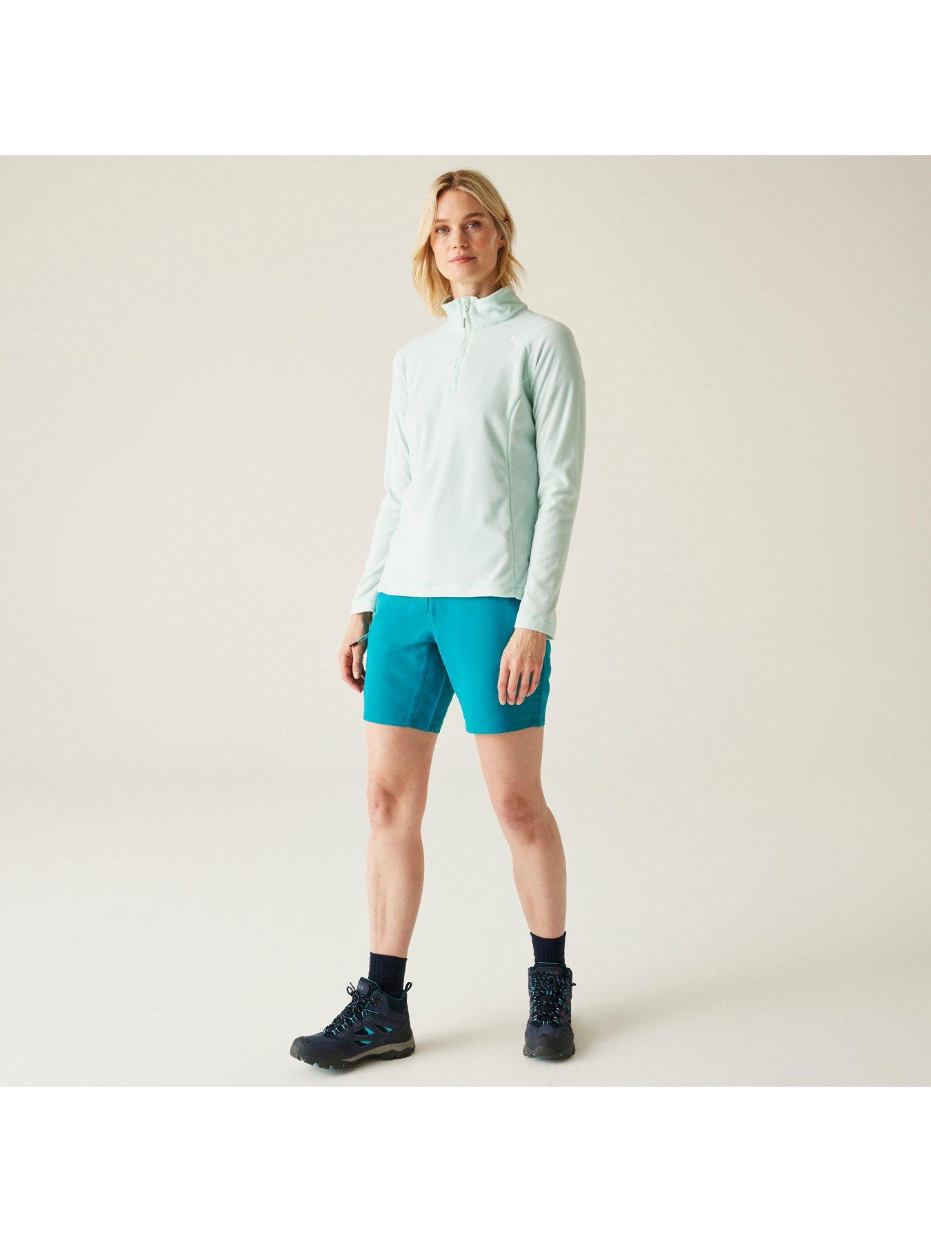 Image 3 of 6 of Regatta Womens Montes Half Zip Fleece- Green