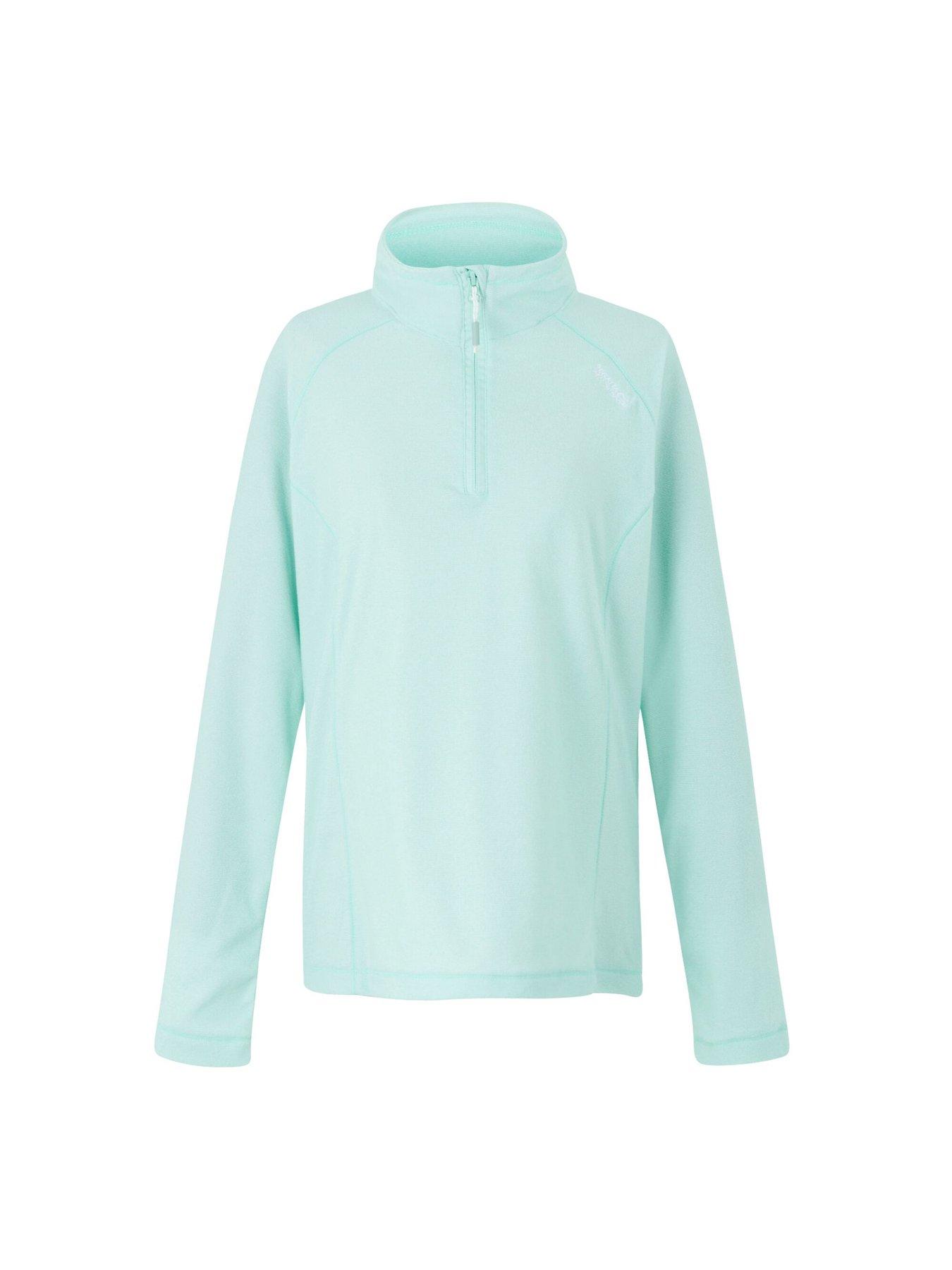 Image 5 of 6 of Regatta Womens Montes Half Zip Fleece- Green
