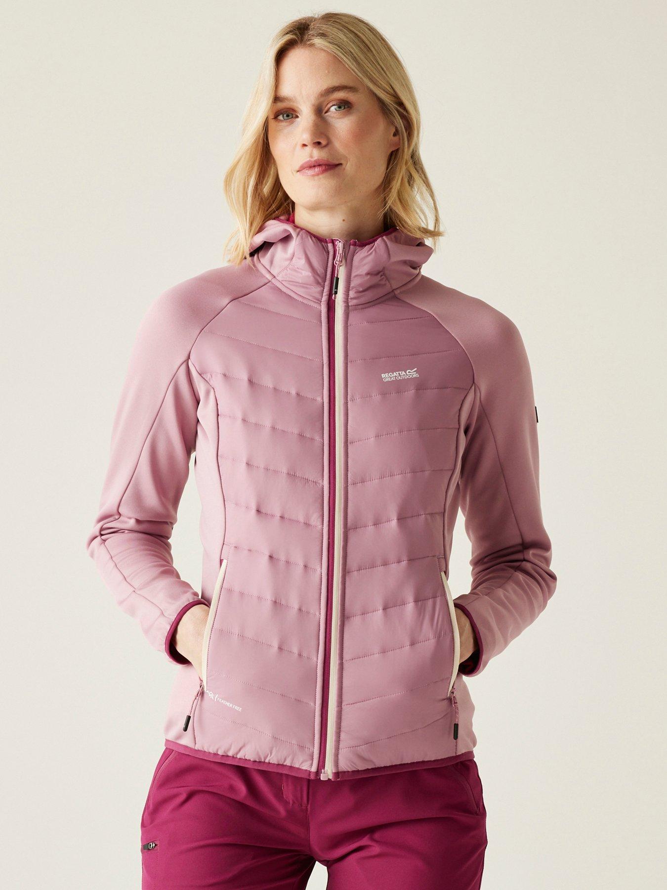 Image 1 of 6 of Regatta Womens Andreson Viii Baffle Jacket- Pink