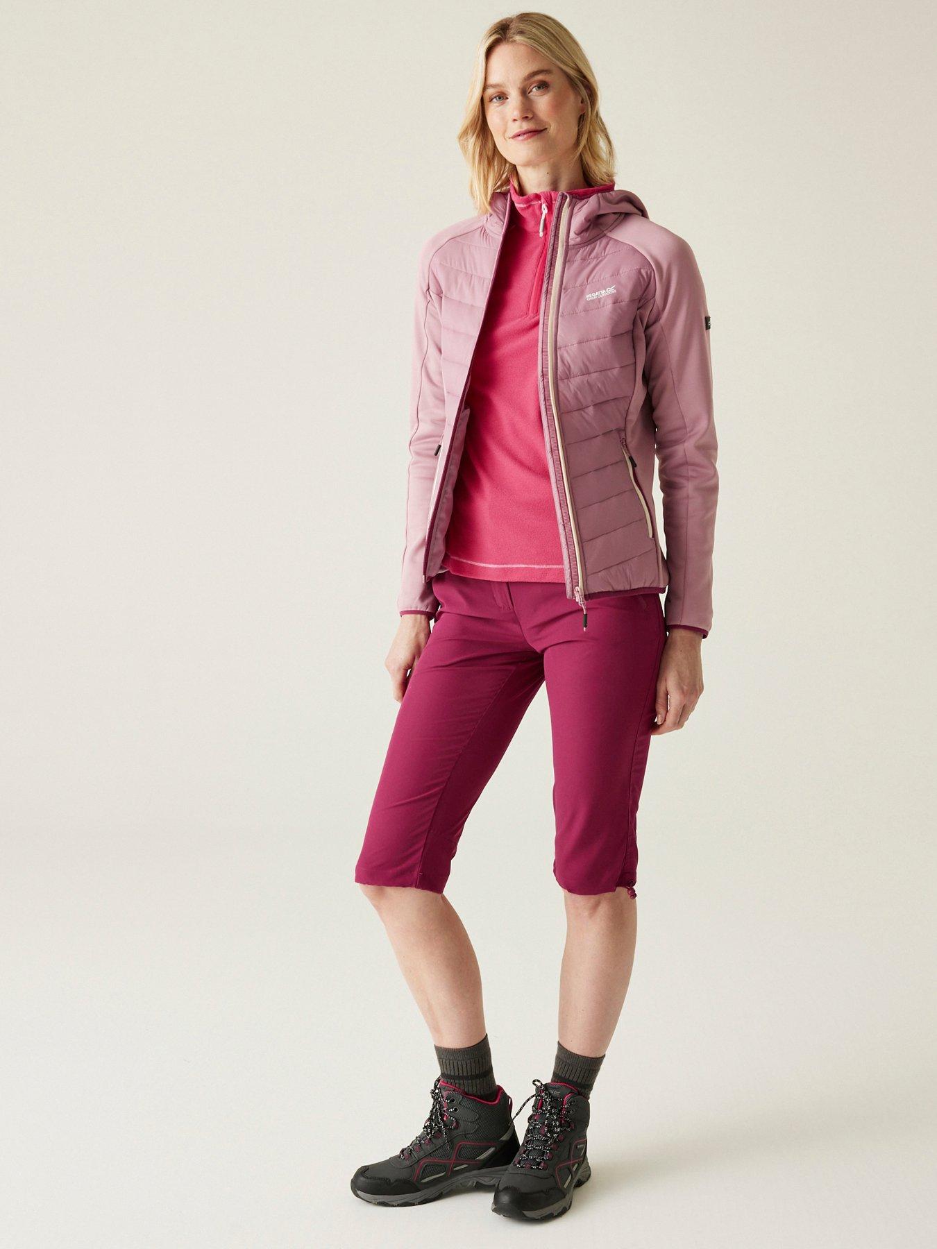 Image 3 of 6 of Regatta Womens Andreson Viii Baffle Jacket- Pink