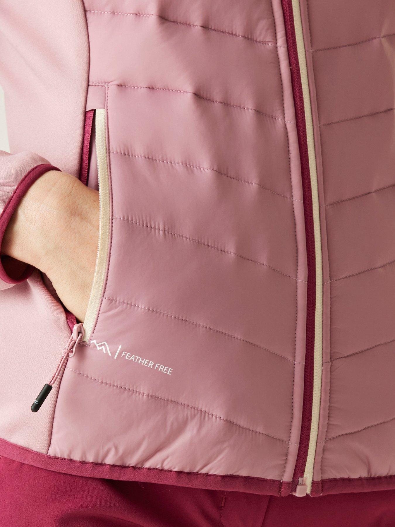 Image 5 of 6 of Regatta Womens Andreson Viii Baffle Jacket- Pink