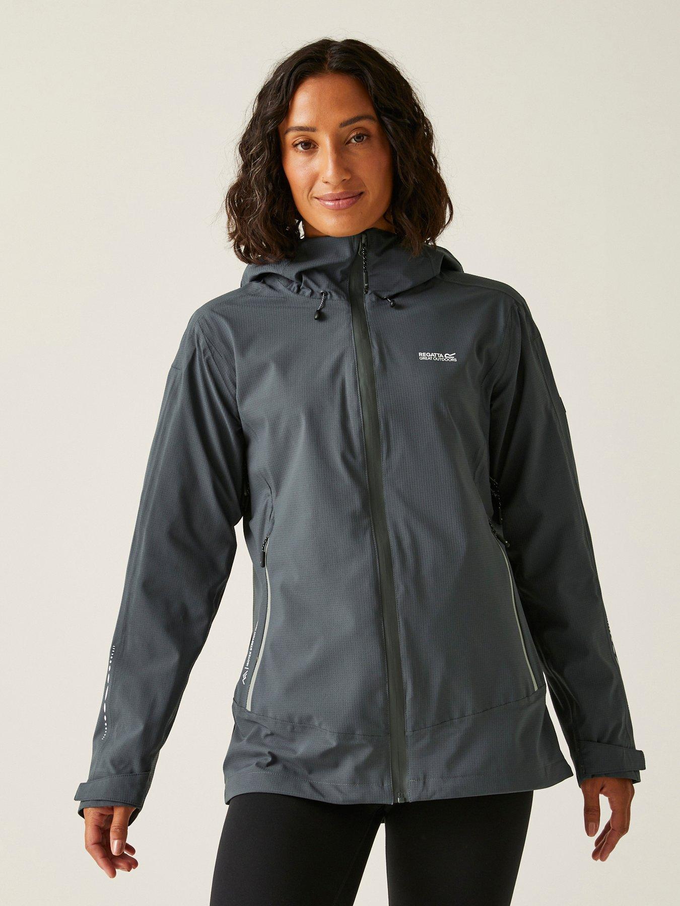 Image of Regatta Women's Okara Waterproof Shell Jacket - Grey