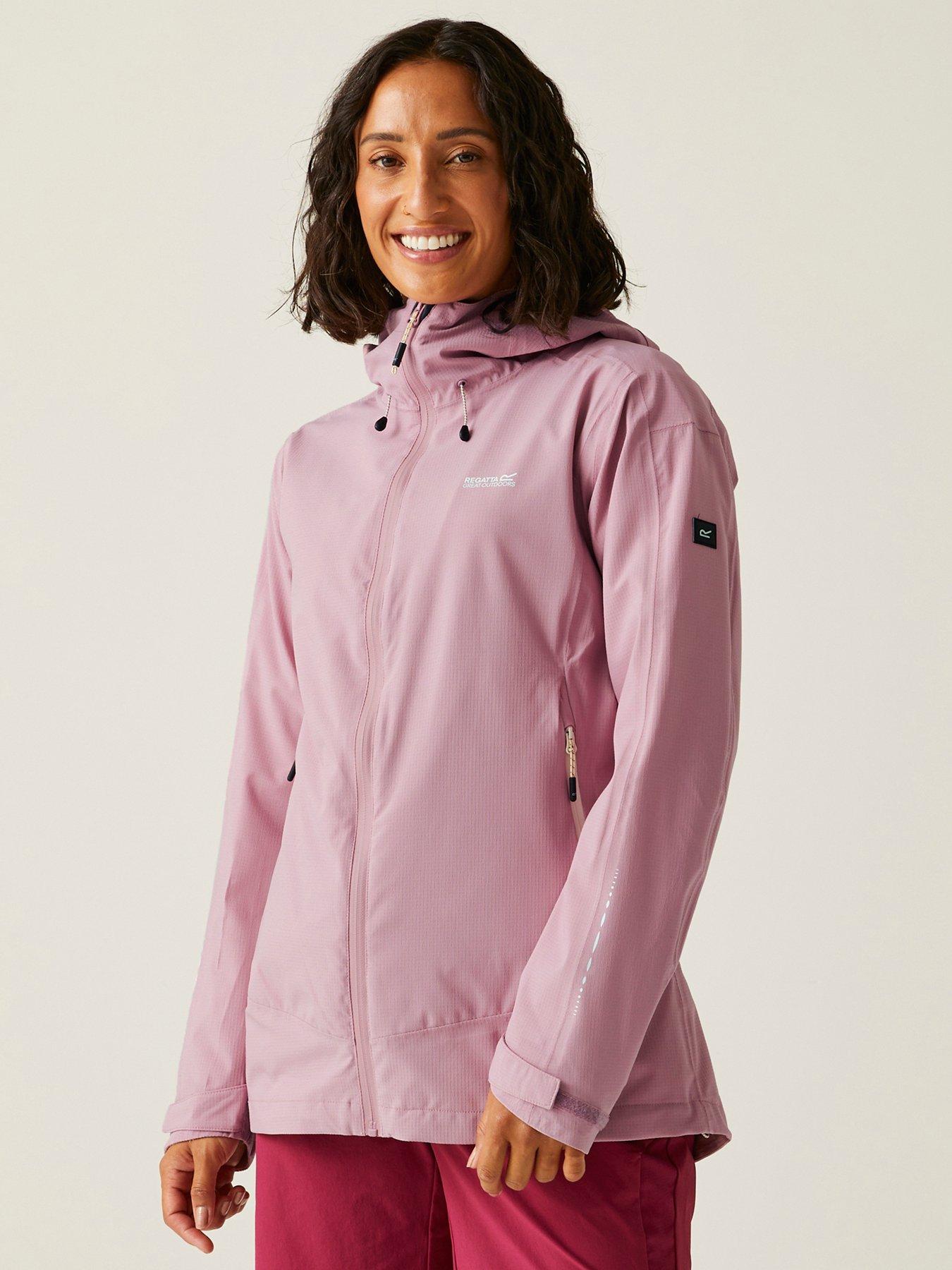 regatta-womens-okara-waterproof-shell-jacket-pink