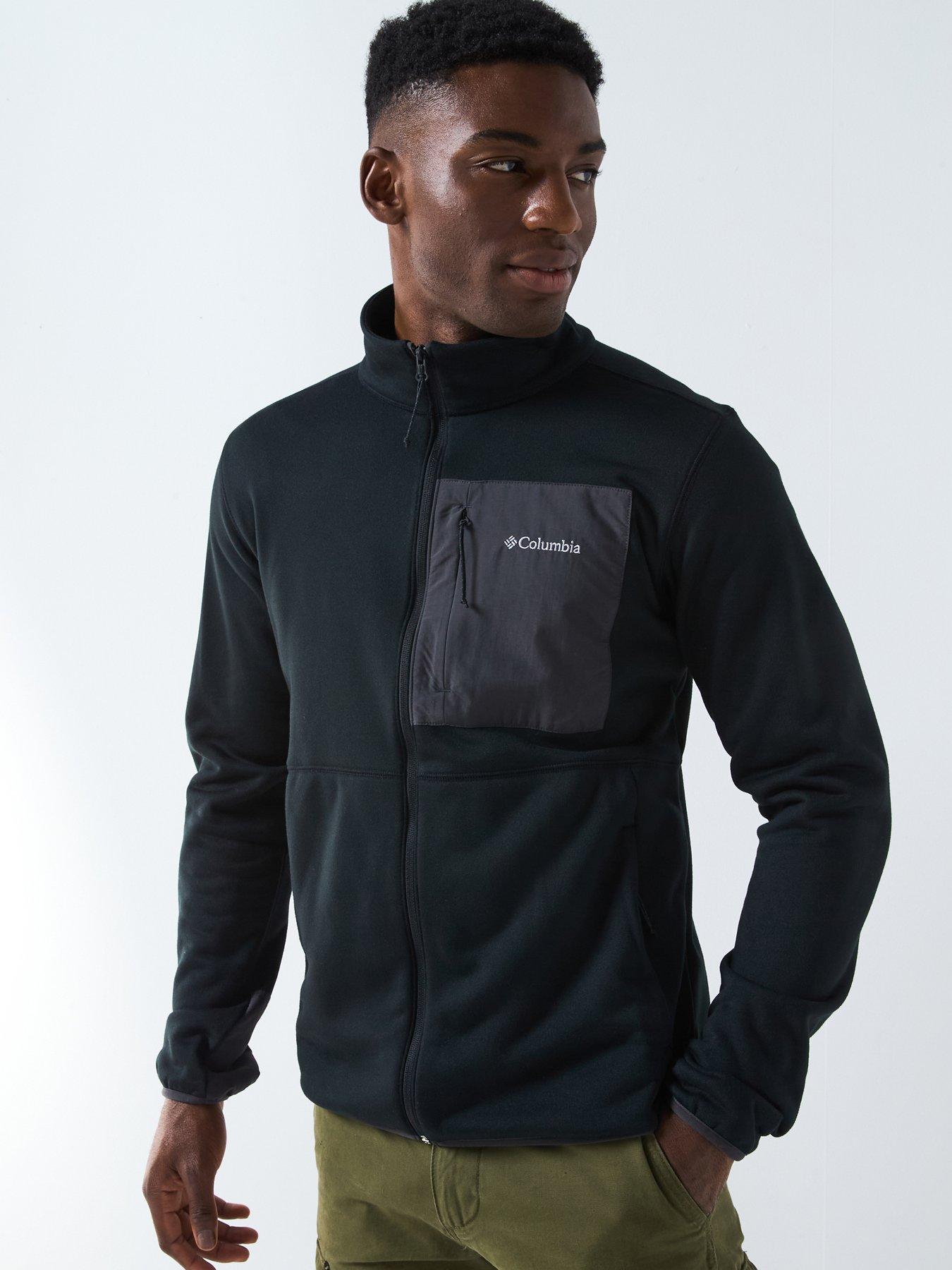 undefined Men's Columbia Hike Full Zip 2 - Black