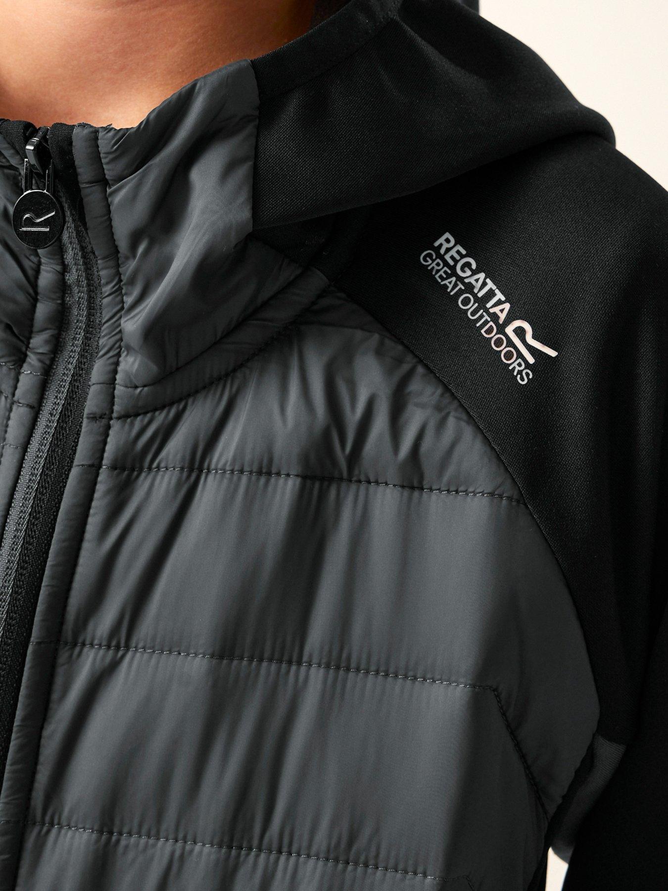 regatta-kielder-hybrid-ix-kids-baffle-jacket--greydetail