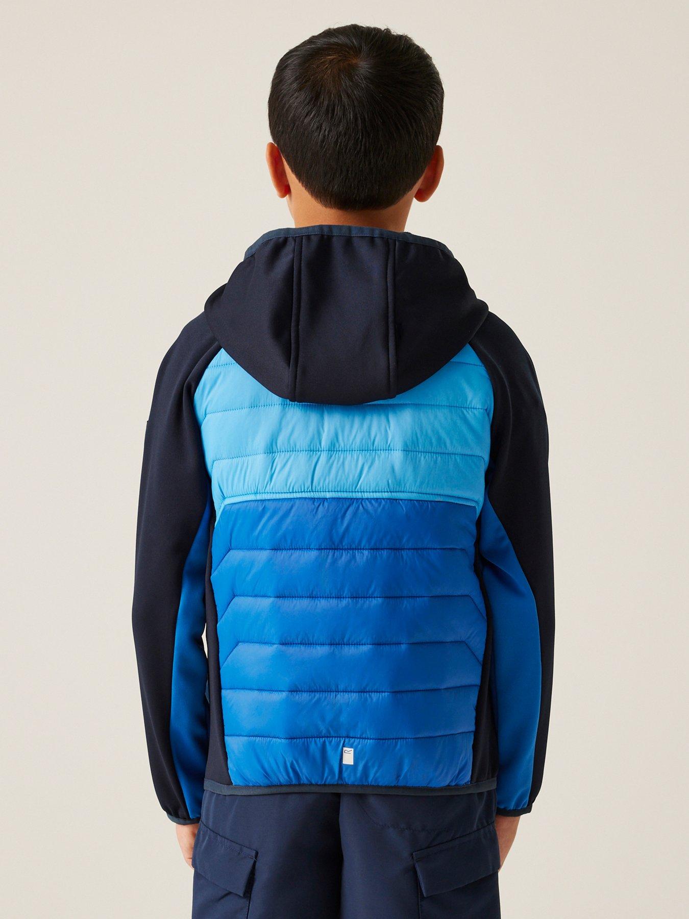 regatta-kielder-hybrid-ix-kids-baffle-jacket--bluestillFront