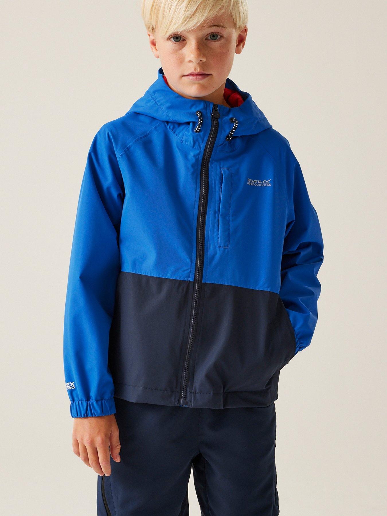 regatta-hanleigh-ii-kids-waterproof-shell-jacket-blue