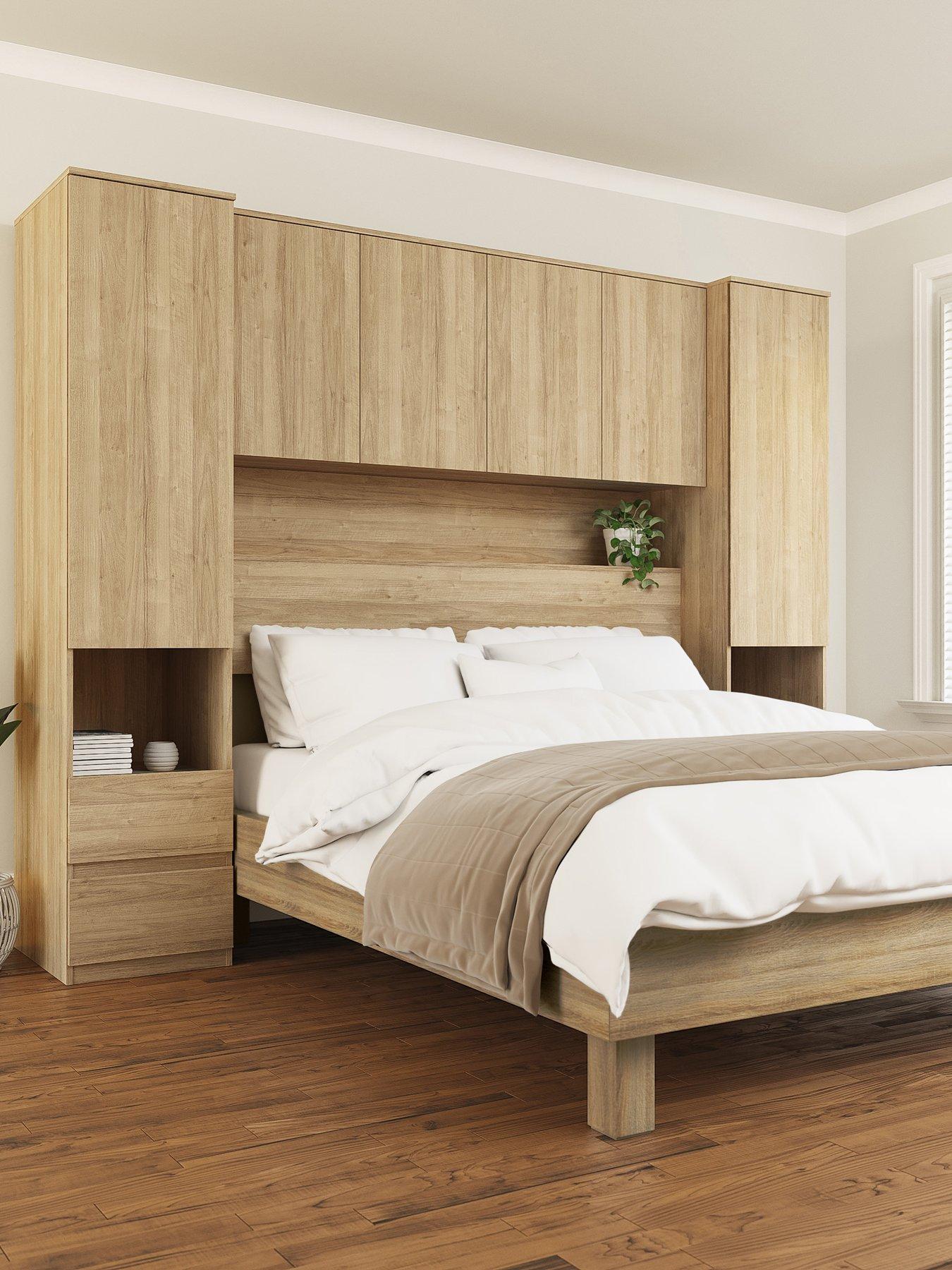 Image 1 of 5 of The Very Collection Lisson Overbed Unit - New Oak&nbsp;- FSC&reg; Certified