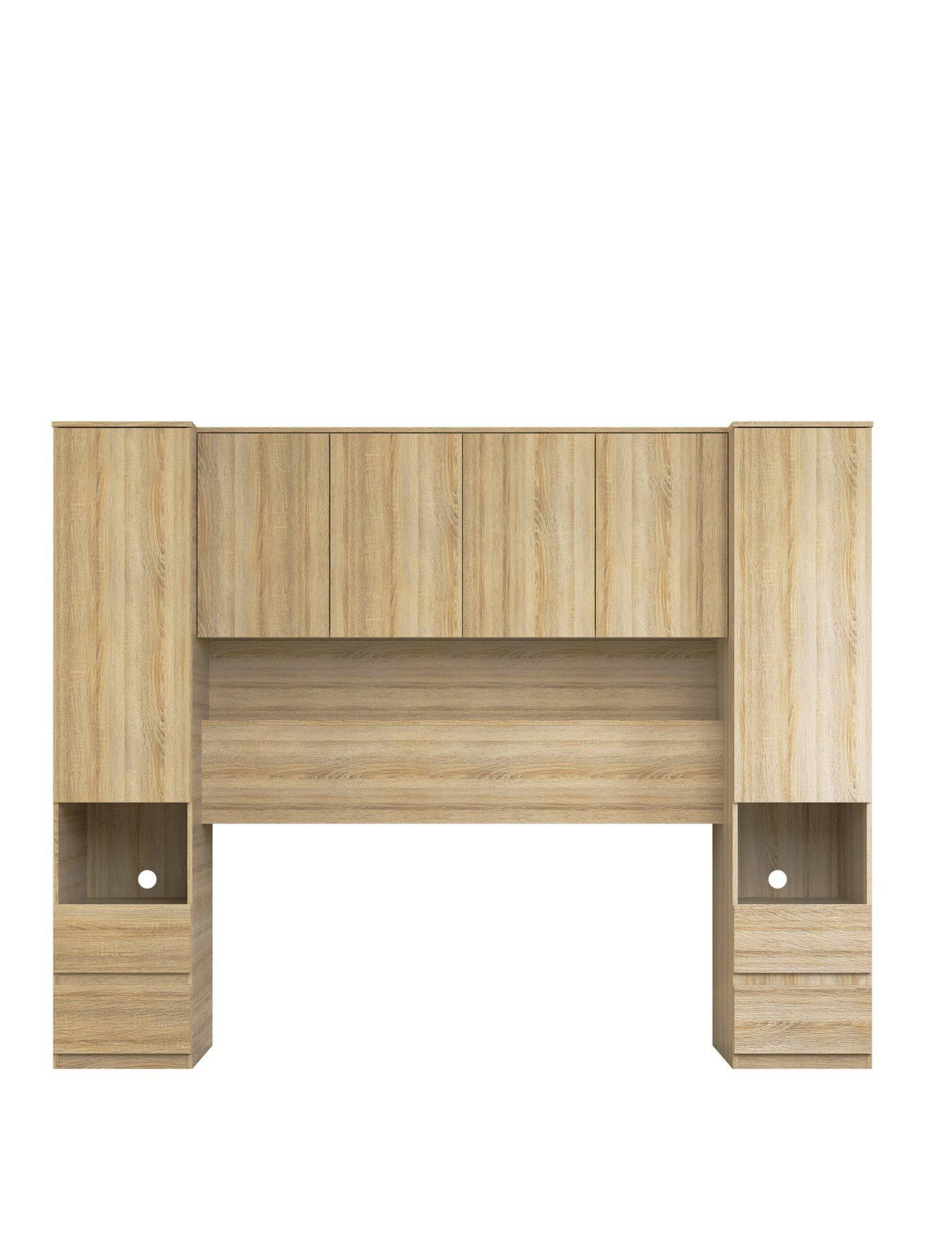 Image 2 of 5 of The Very Collection Lisson Overbed Unit - New Oak&nbsp;- FSC&reg; Certified