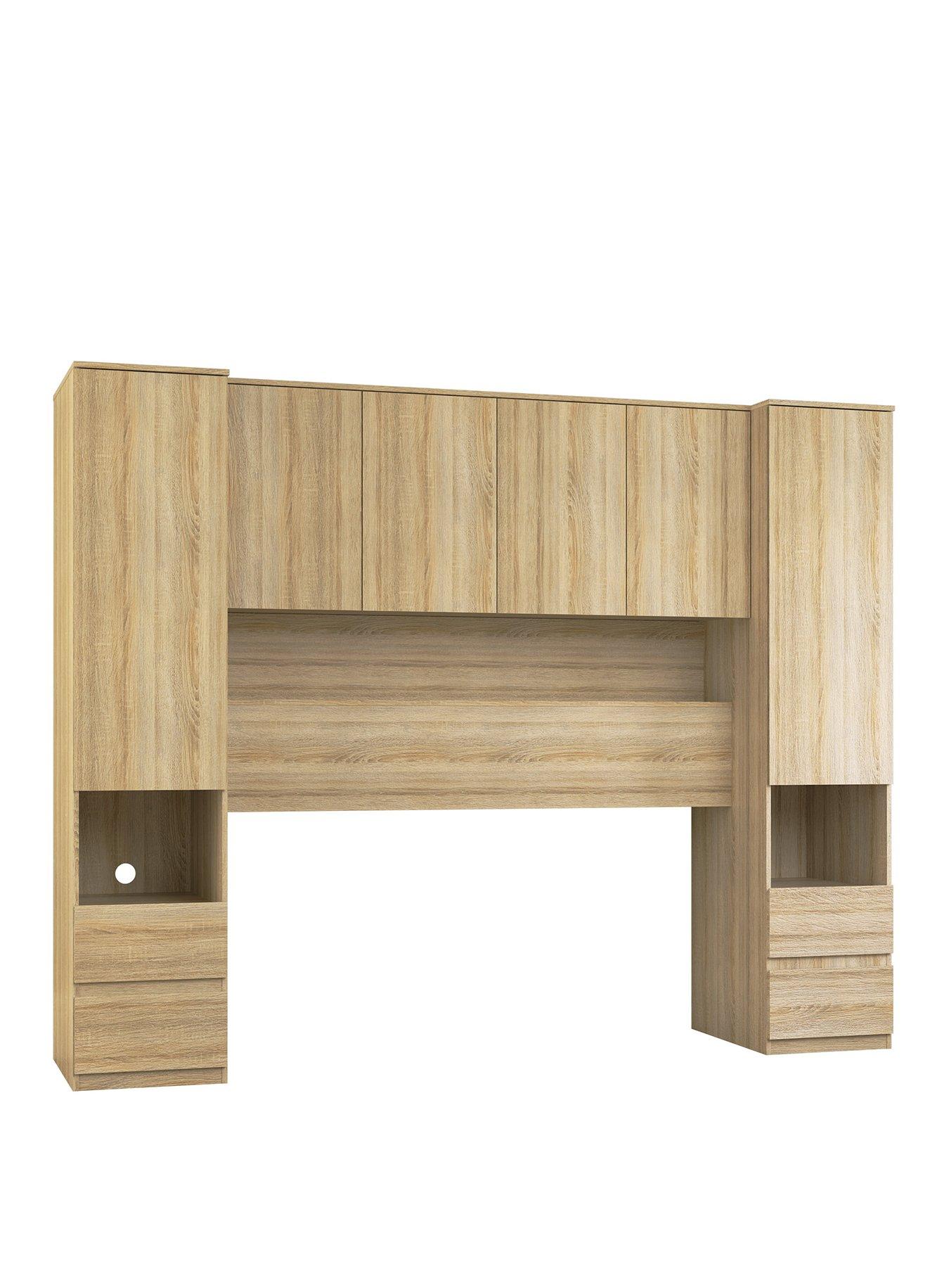 Image 3 of 5 of The Very Collection Lisson Overbed Unit - New Oak&nbsp;- FSC&reg; Certified