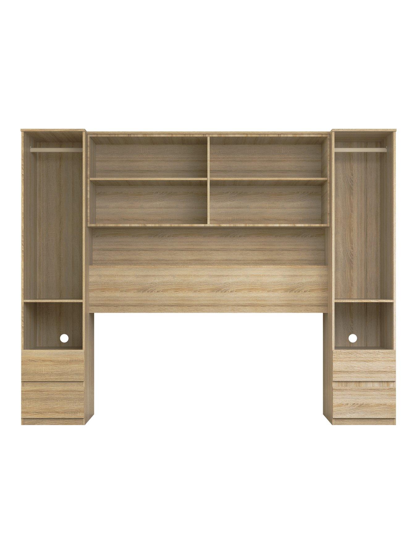 Image 4 of 5 of The Very Collection Lisson Overbed Unit - New Oak&nbsp;- FSC&reg; Certified