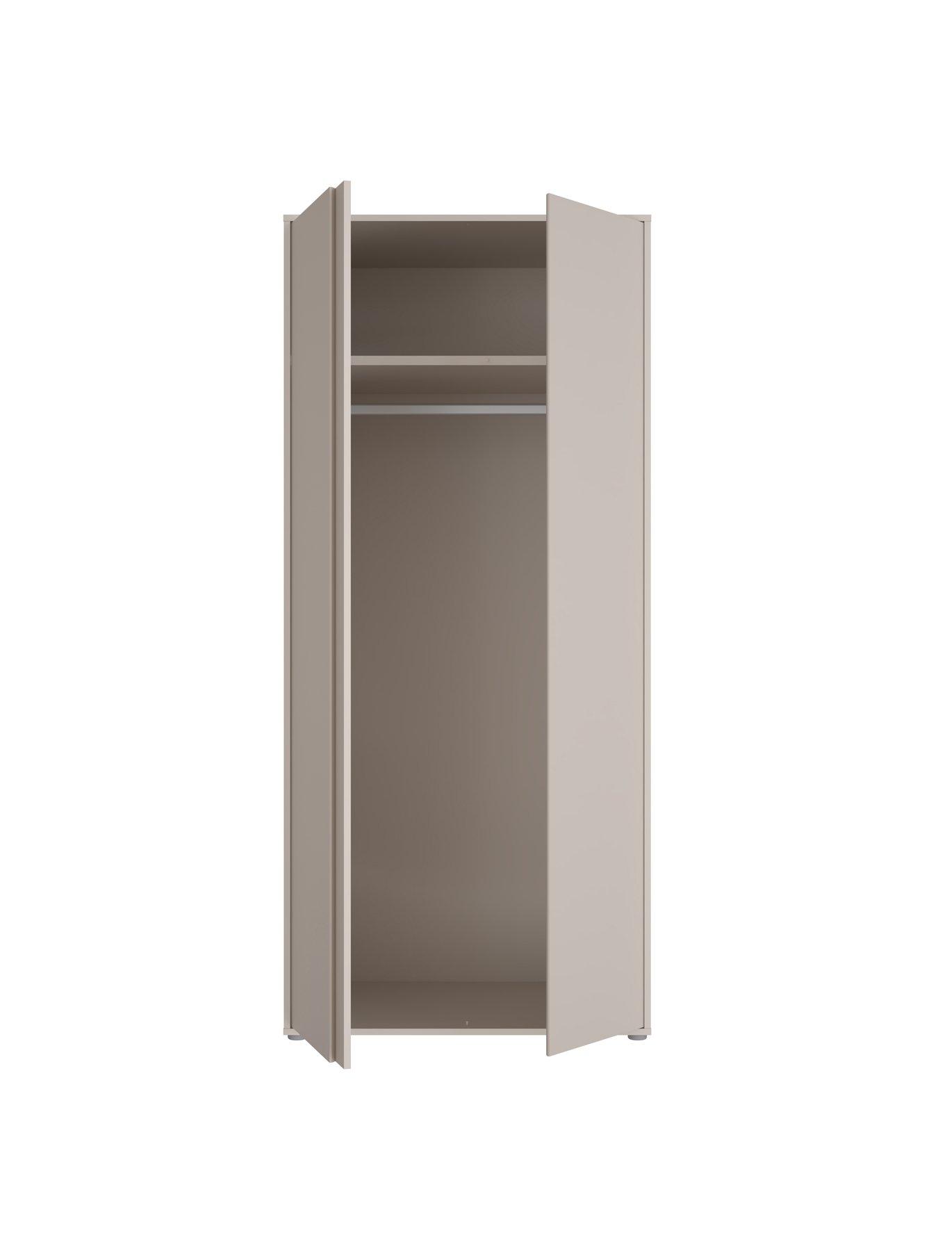 Image 4 of 7 of The Very Collection Lisson 2 Door Wardrobe - Oatmeal&nbsp;- FSC&reg; Certified