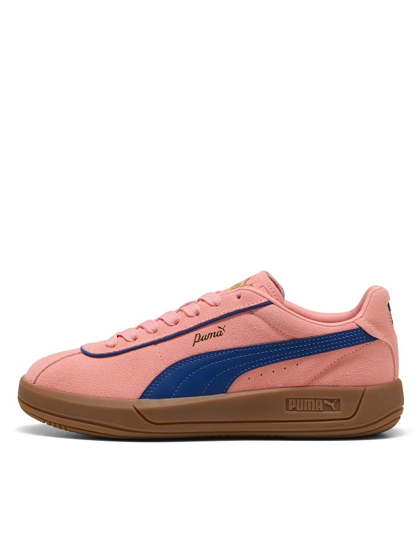 puma-womens-club-klassika-sd-trainers-salmon-and-ocean-blue