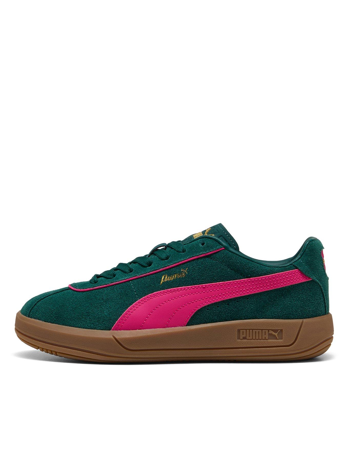 puma-womens-club-klassika-sd-trainers--forest-green