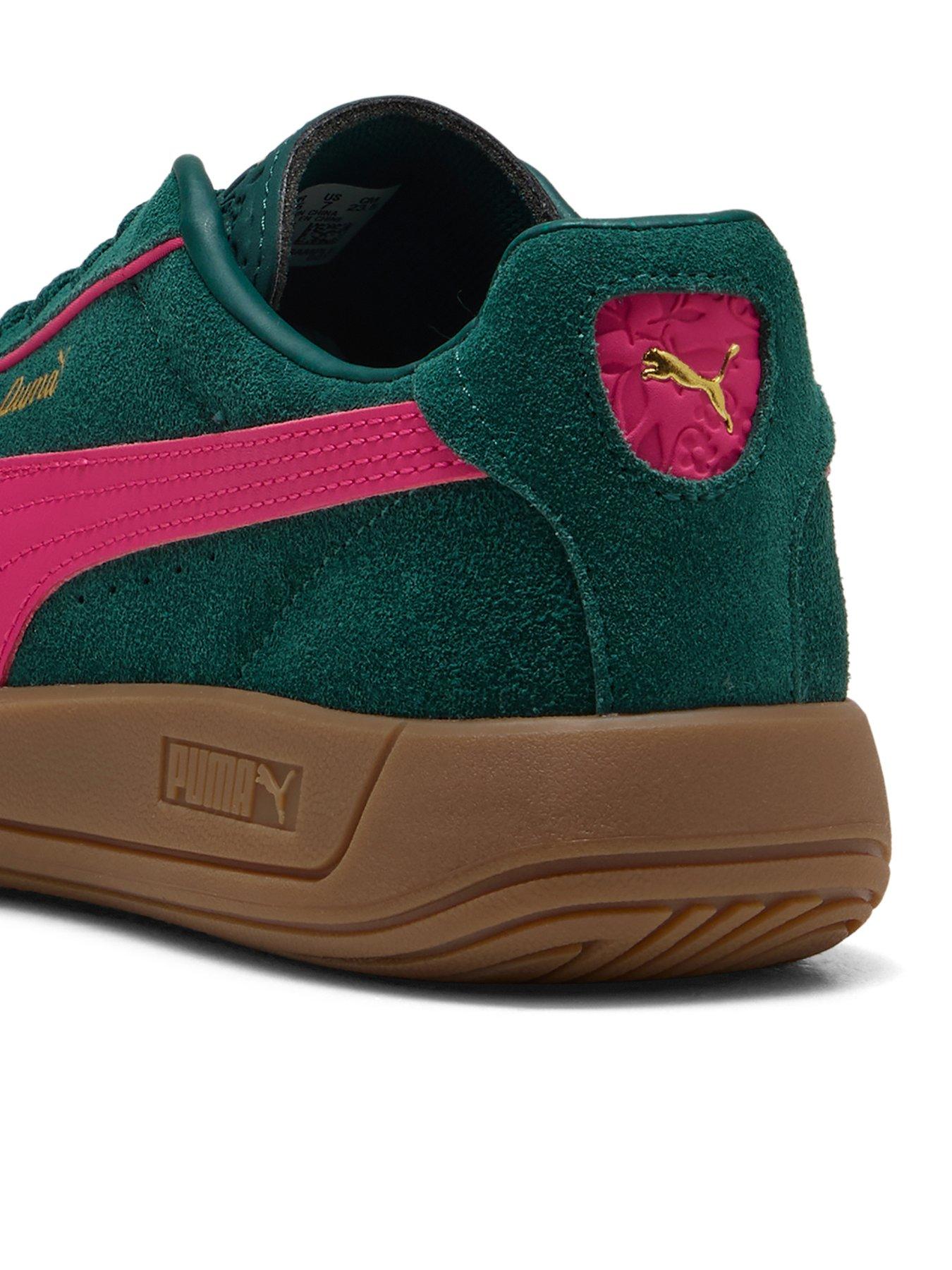 puma-womens-club-klassika-sd-trainers--forest-greenback